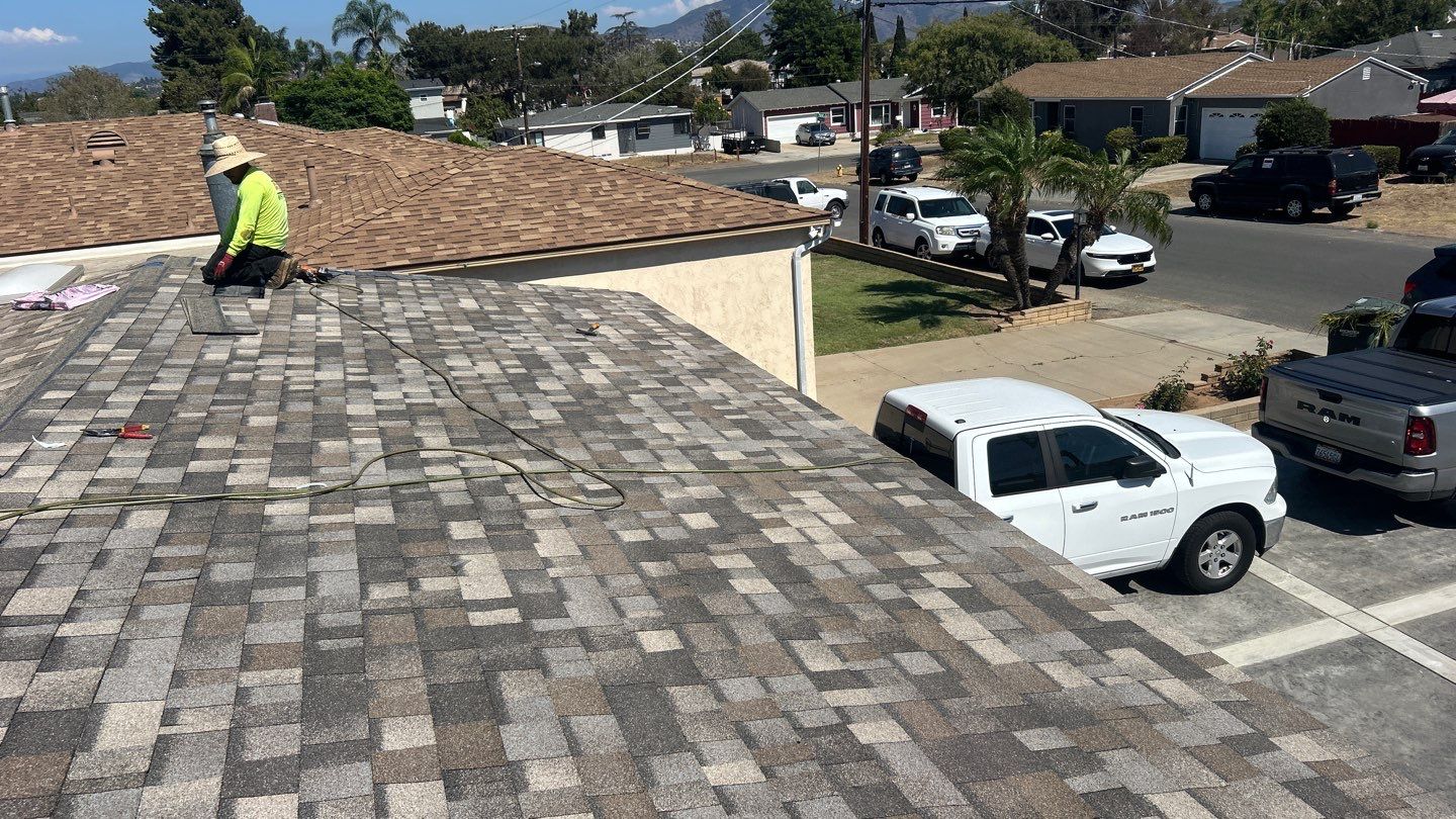 Partial Roof Replacement in Lemon Grove by Reliable Roofing San Diego Inc.