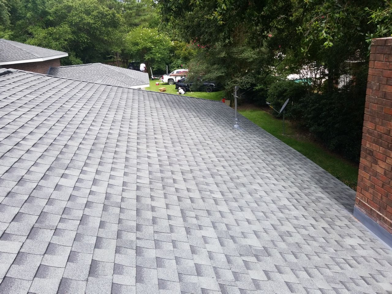 Residential Roofing Installation using Roof Replacement by American Roofing & Construction LLC