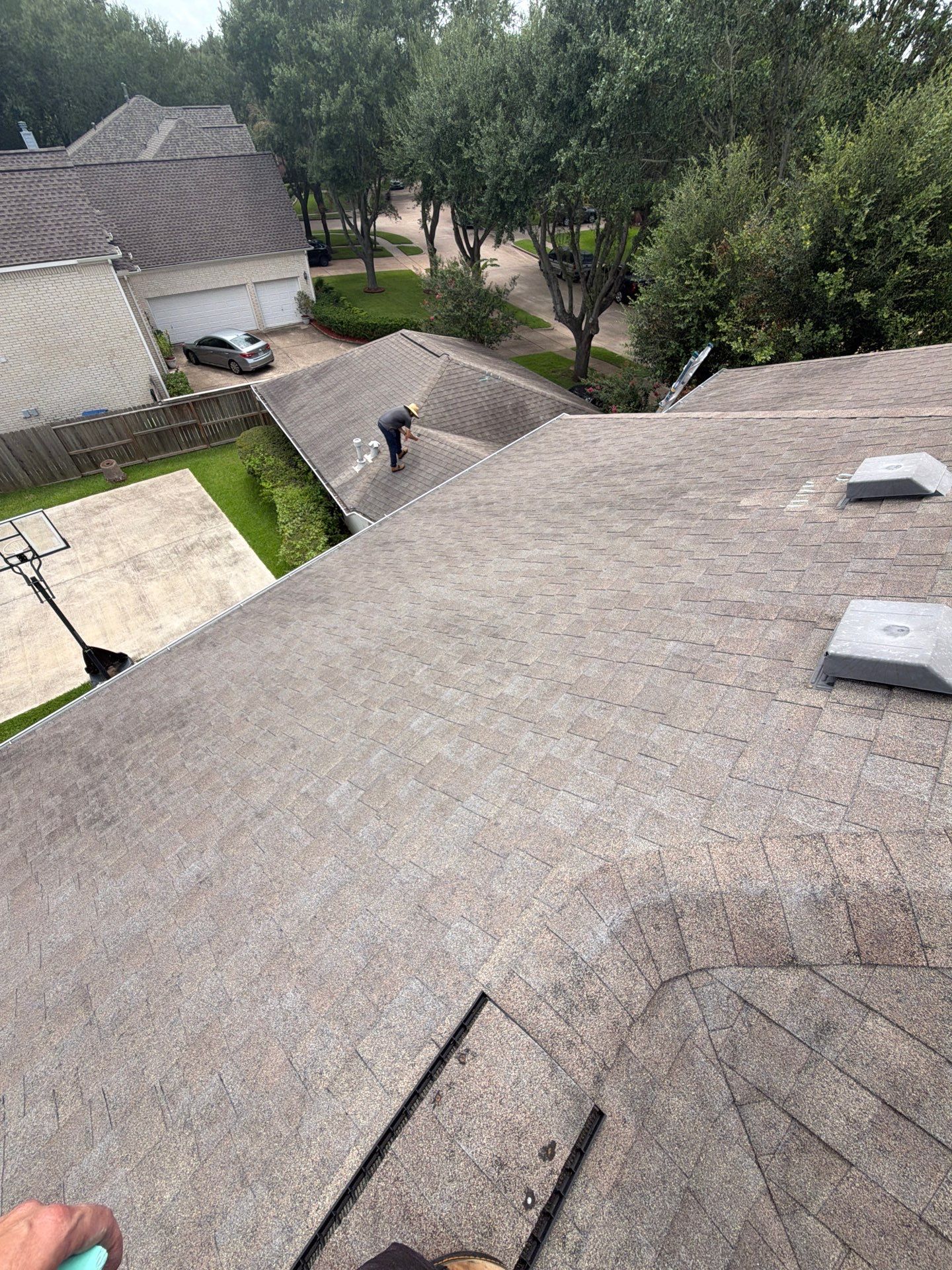 Comprehensive Hail Damage Inspection for Missouri City Residential Home by Good Vibes Roofing