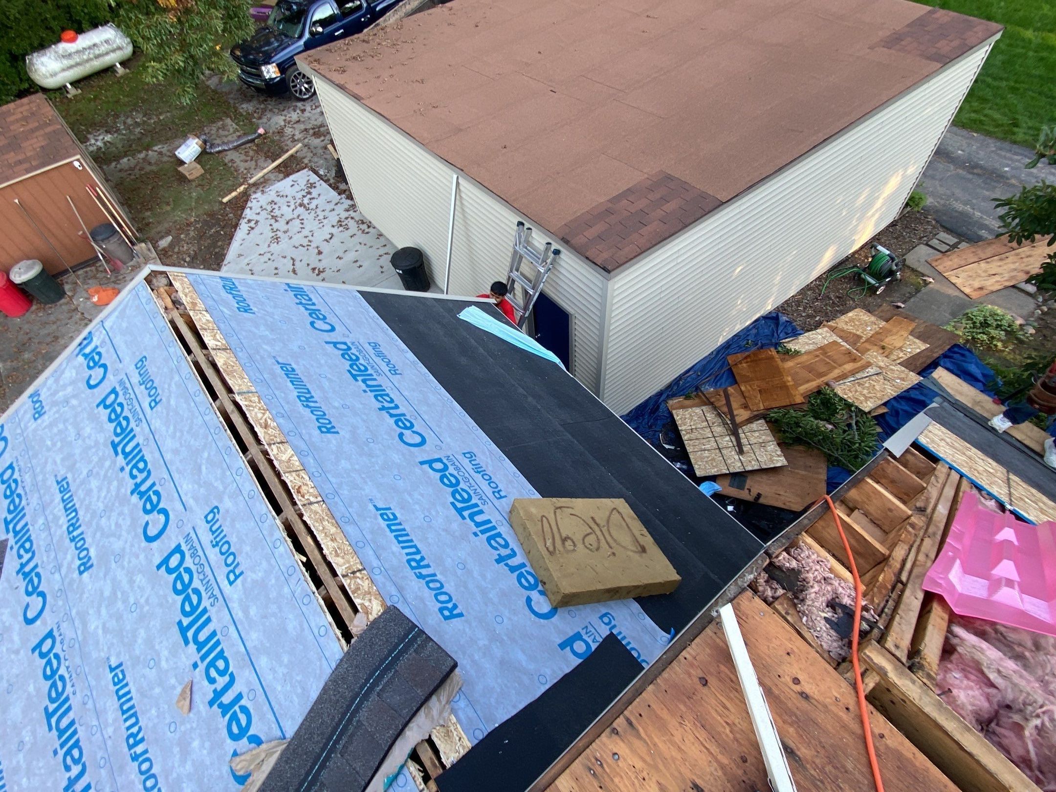 Roof Replacement using CertainTeed Landmark by 180 Contractors