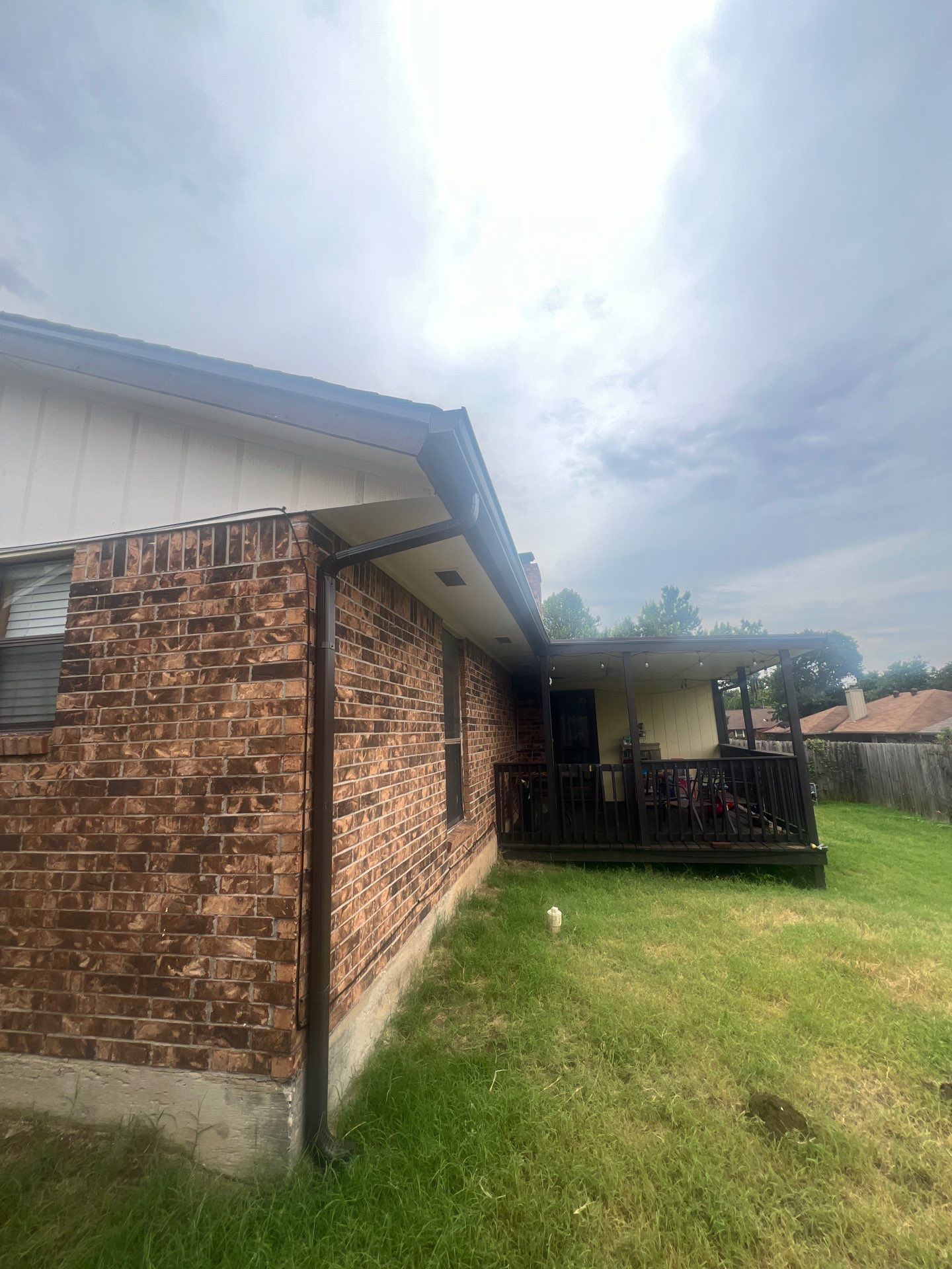 Roof Replacement and Gutter Installation in OKC, OK by McCann's Roofing and Construction