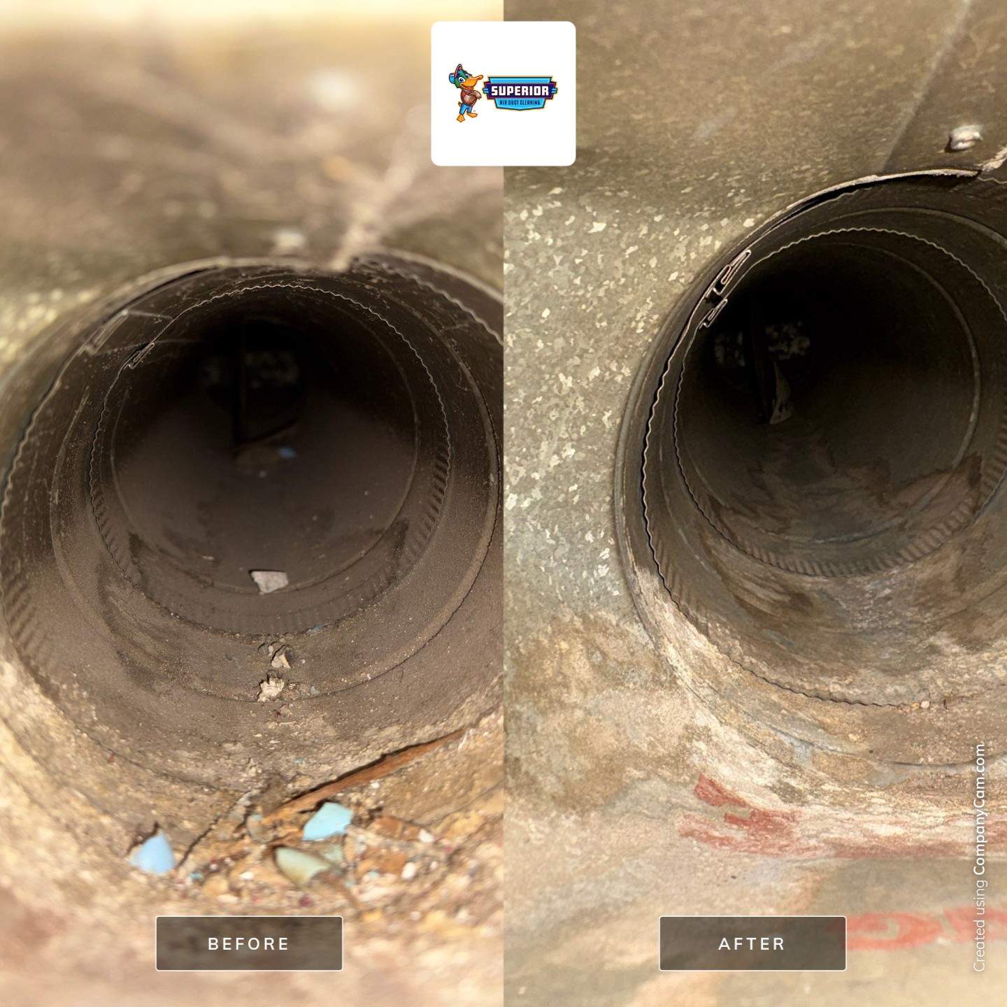 Air Duct Cleaning With a Vacuum Truck in Coraopolis, PA by Superior Air Duct Cleaning