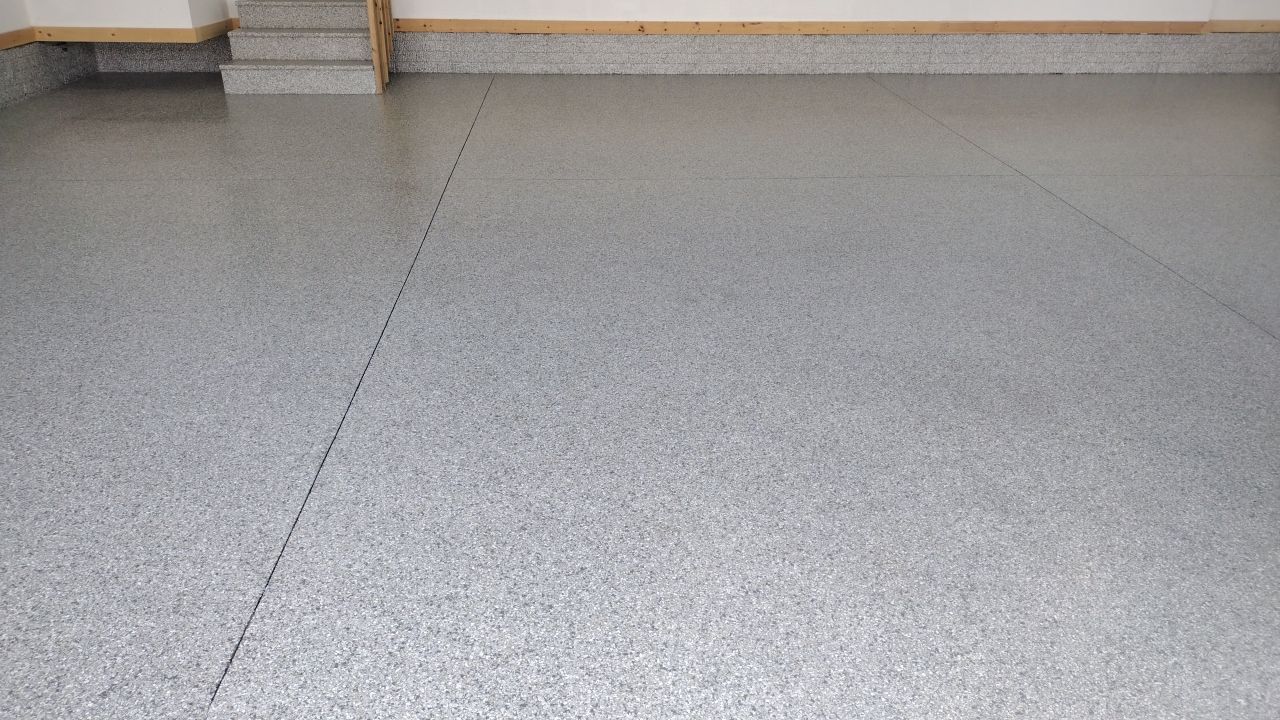 Another Norwalk Garage Upgrade!  by Revival Concrete Coatings