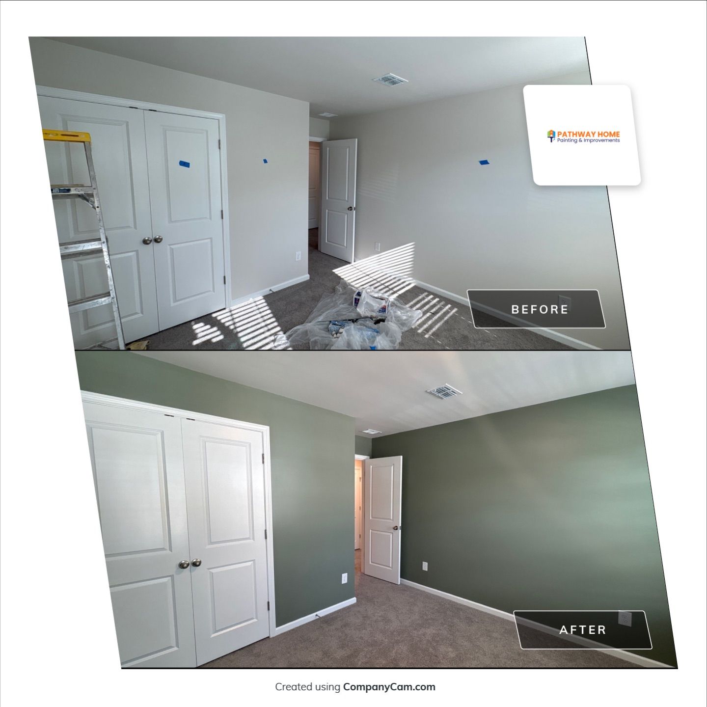 A Nursery Prepared for New Beginnings in Ashley Walk Townes by Pathway Home Painting & Improvements