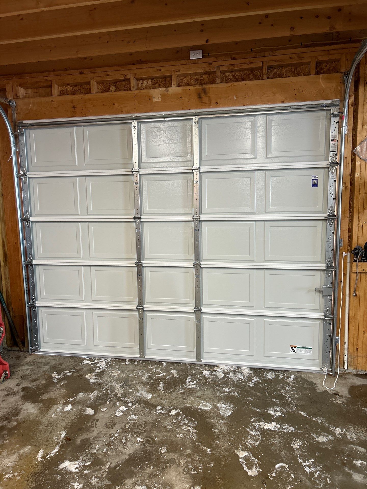 Door Installation using Raynor Buildmark Garage Door by Keene Door
