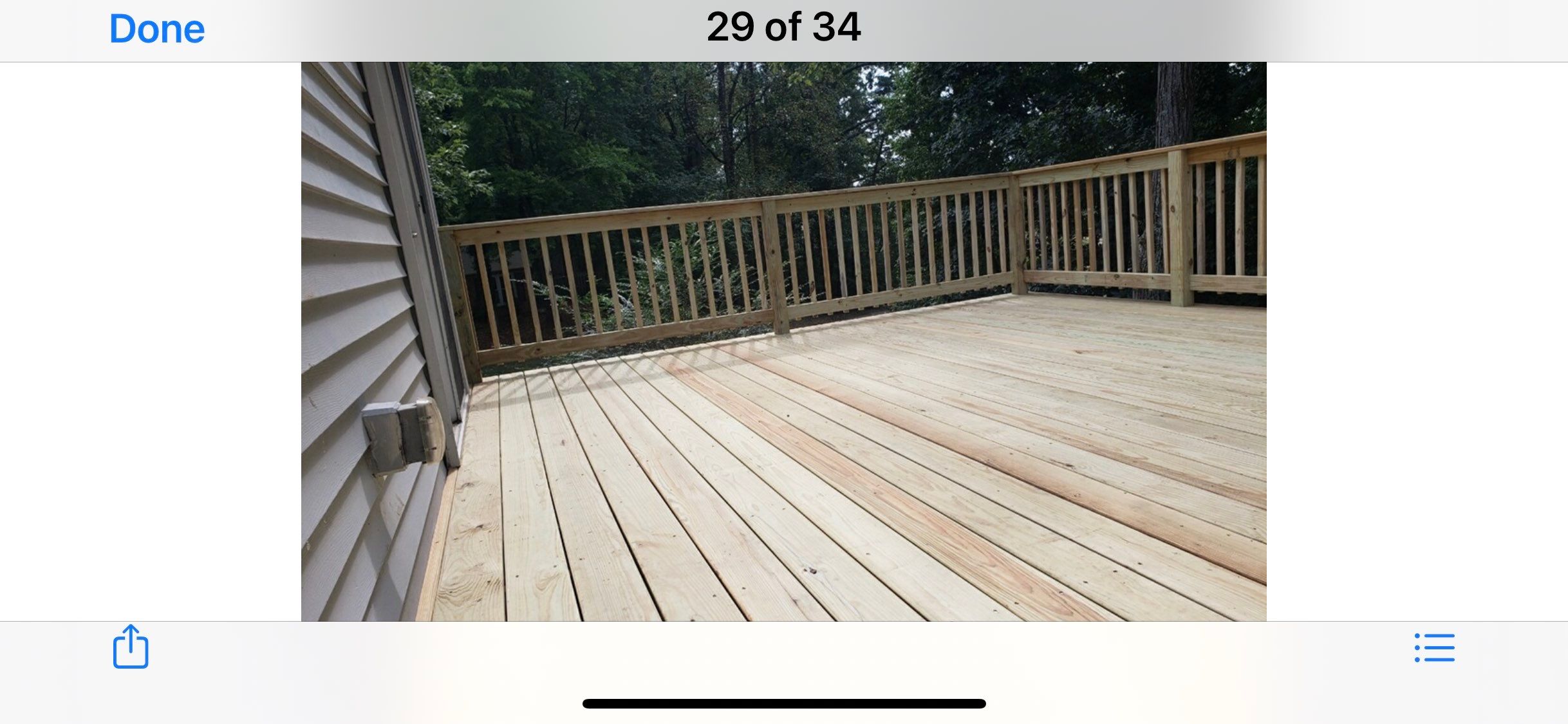 Deck Installation using wood by Jesus Master Handyman LLC 