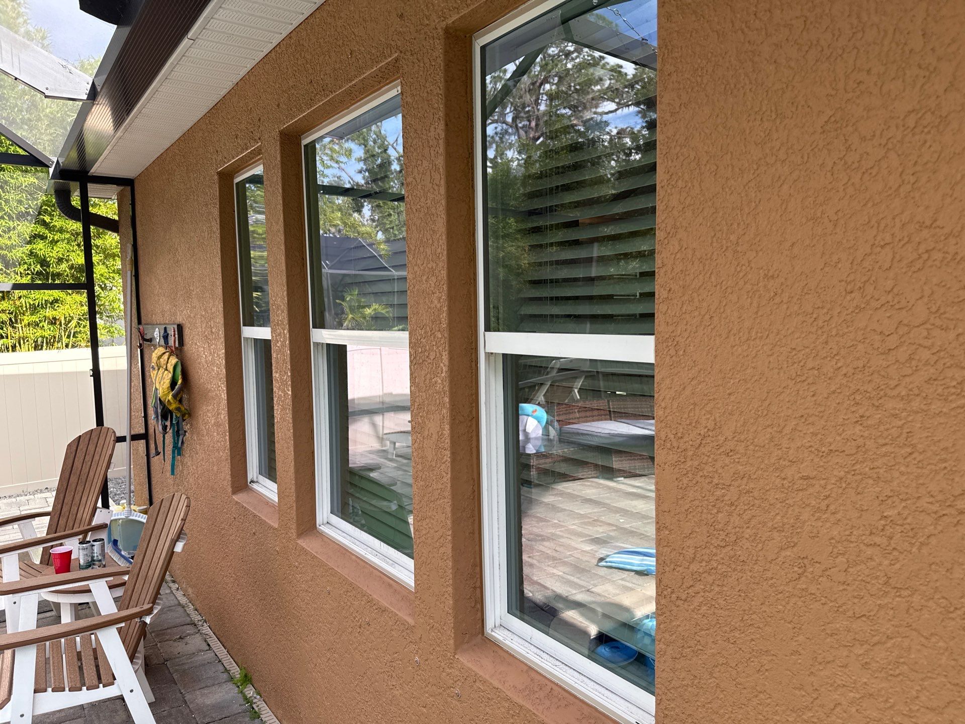 Full Exterior Cleaning – Two-Story House, Gutters, and Fence in Old Mill Preserve, Palmetto, FL by Sunshine AquaWash