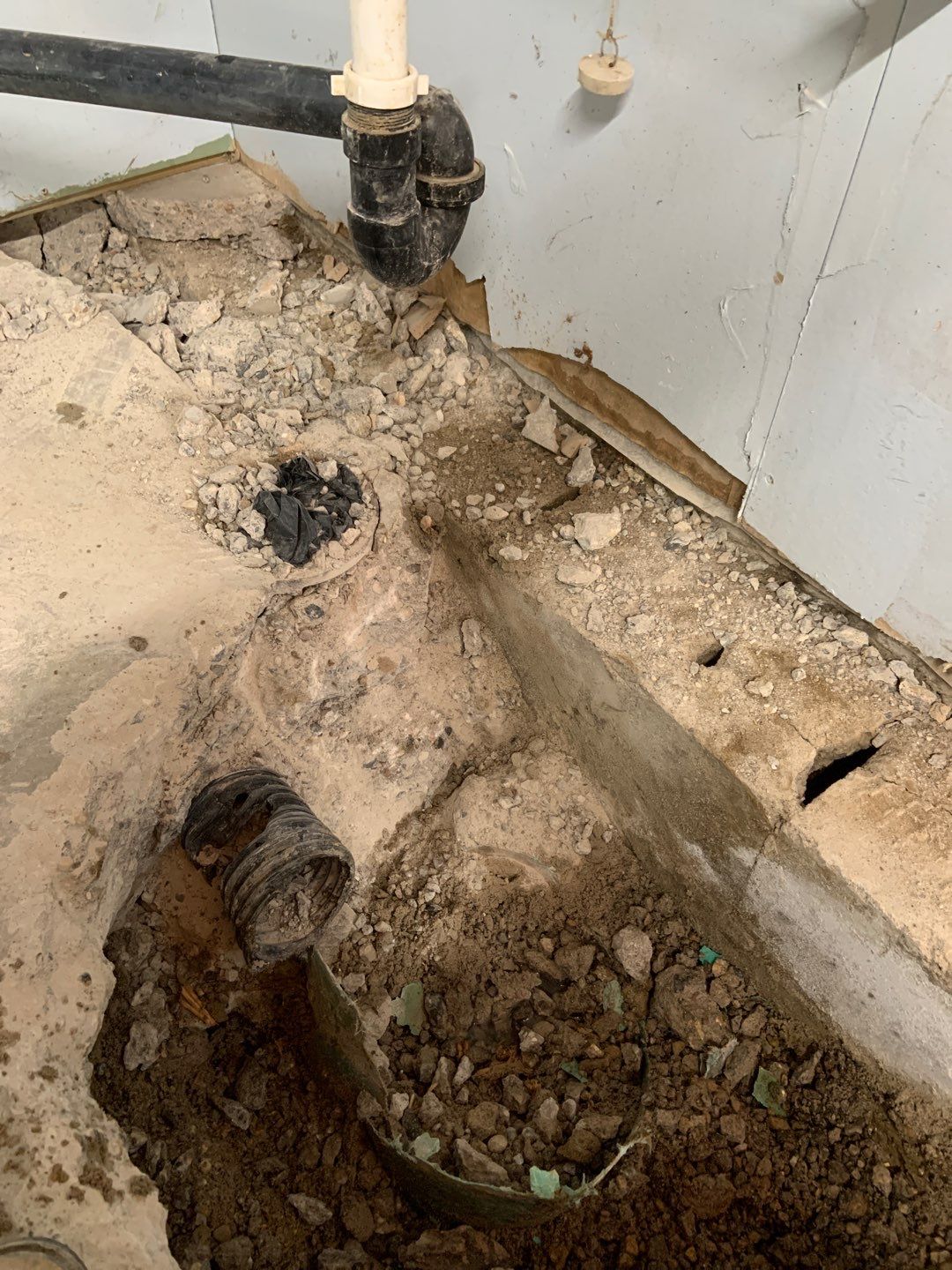 Correcting an Improper Installation for Alan in Chanhassen by Waterproofing Northeast