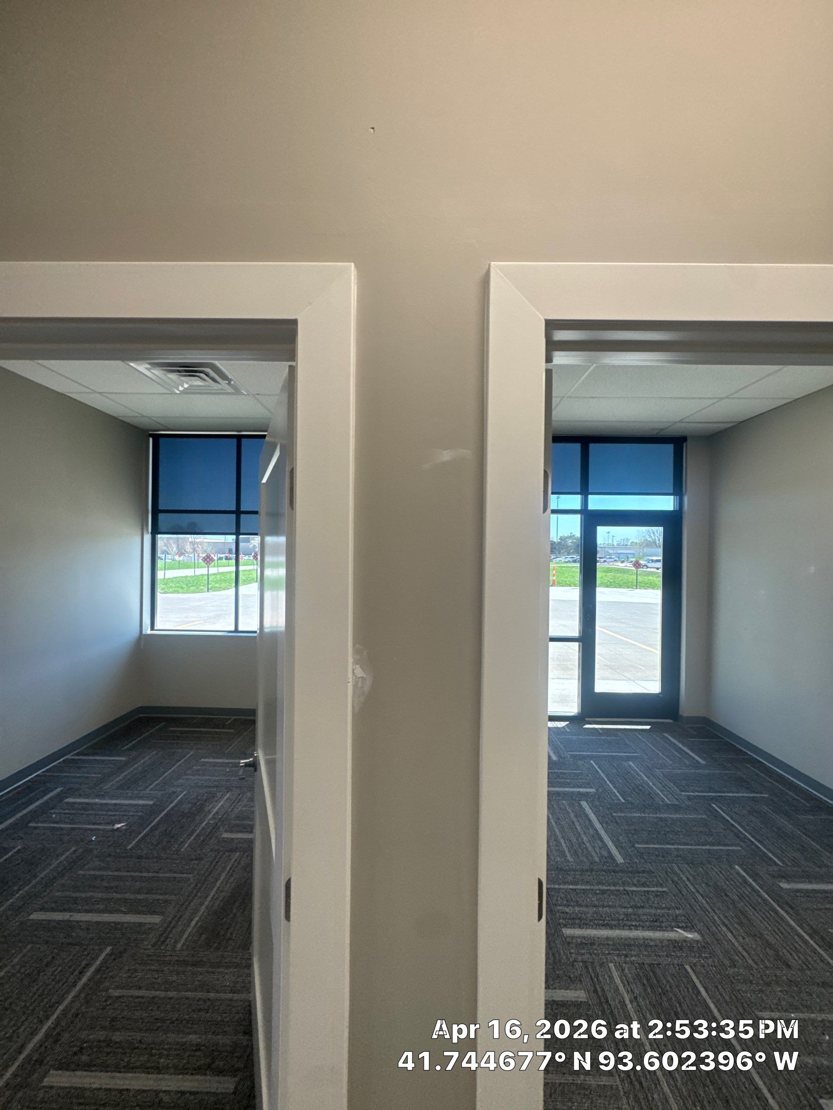 Commercial Interior Touchup after drywall work completed by Midwest Paint LLC