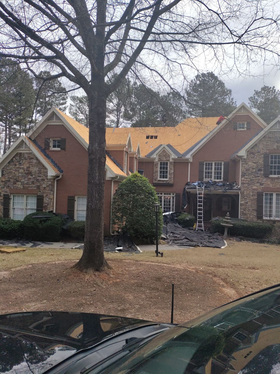 Residential Roofing Installation using Owens Corning by Inspector Roofing and Restoration