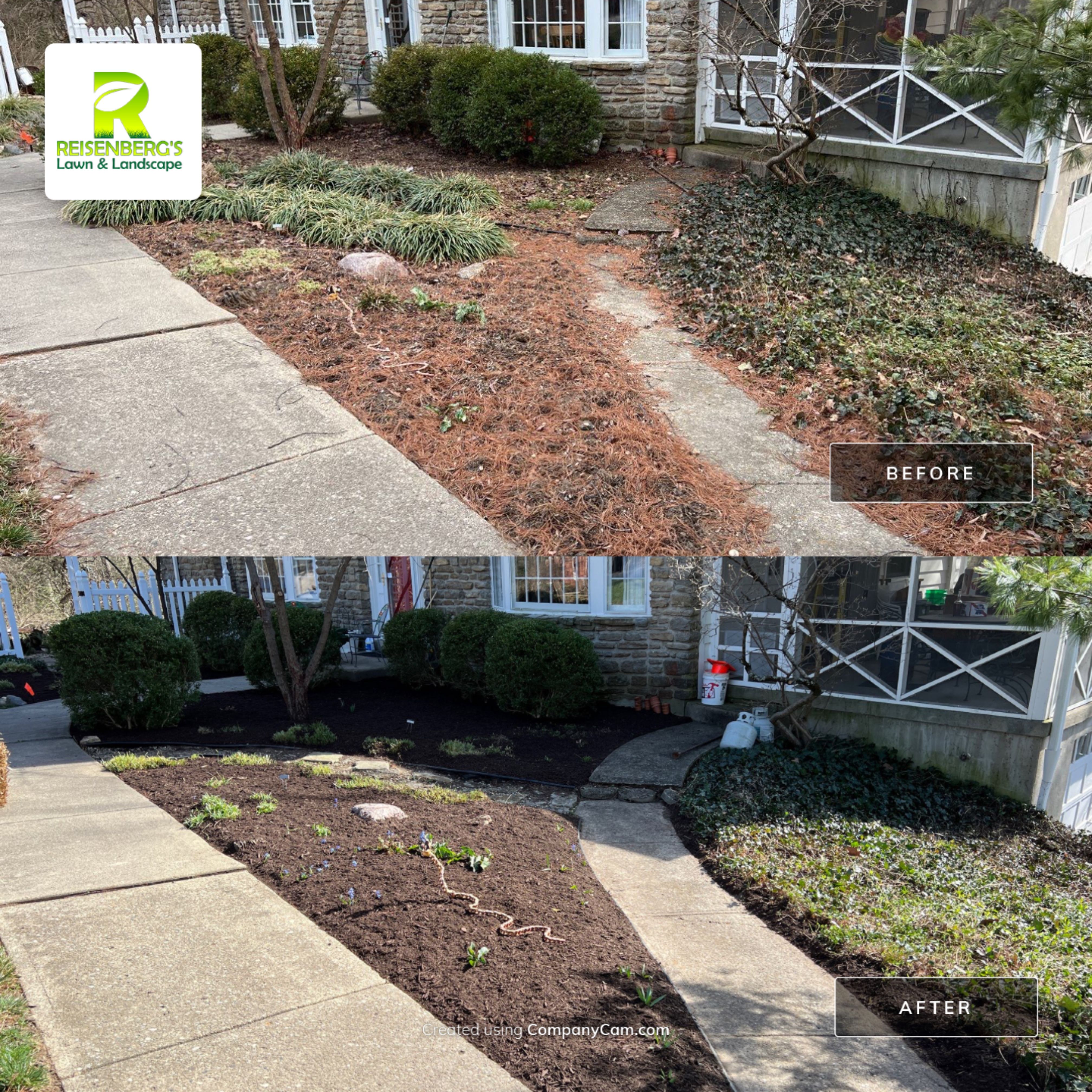 Spring Clean Up, Edge, & Mulch by Reisenberg’s Lawn & Landscape, LLC