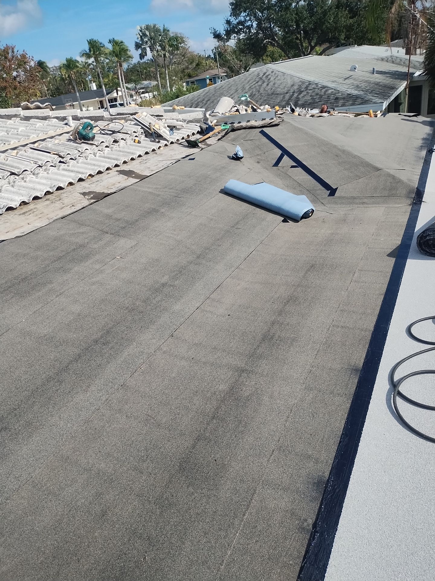 Project in St. Petersburg 33703 by Mitchell Roofing Company LLC 