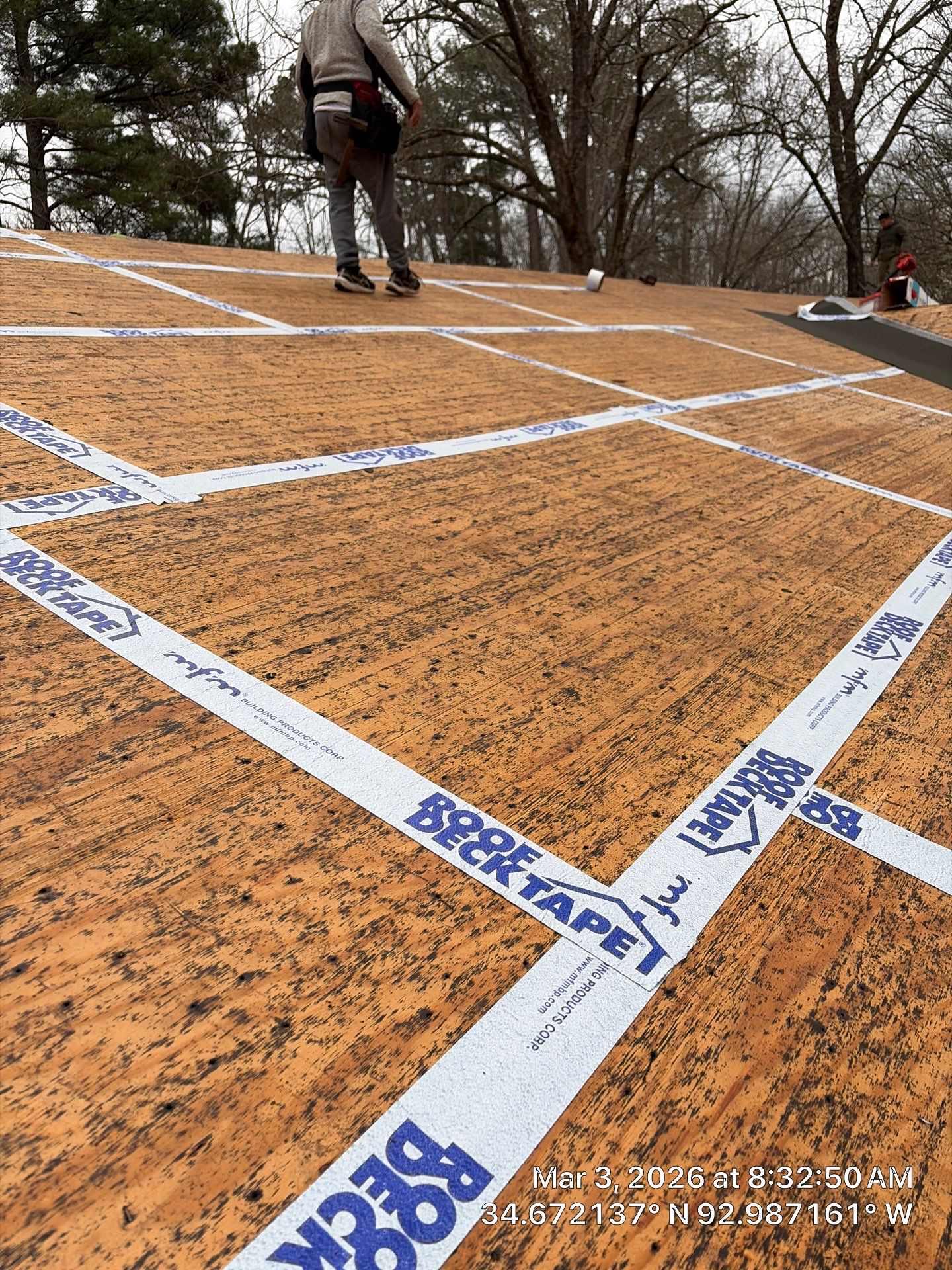 GAF Timberline HDZ Shingle Roof Replacement in Hot Springs Village by Temple Roofing and Exteriors