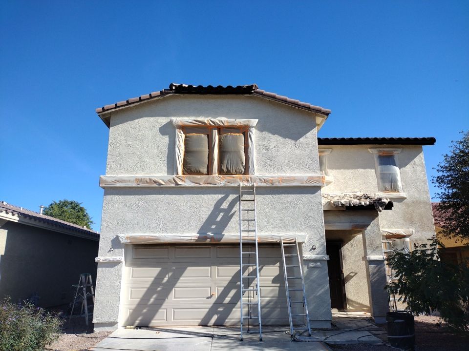Exterior Painting using Dunn-Edwards EVERSHIELD®  by Crash of Rhinos Painting & Garage Floors
