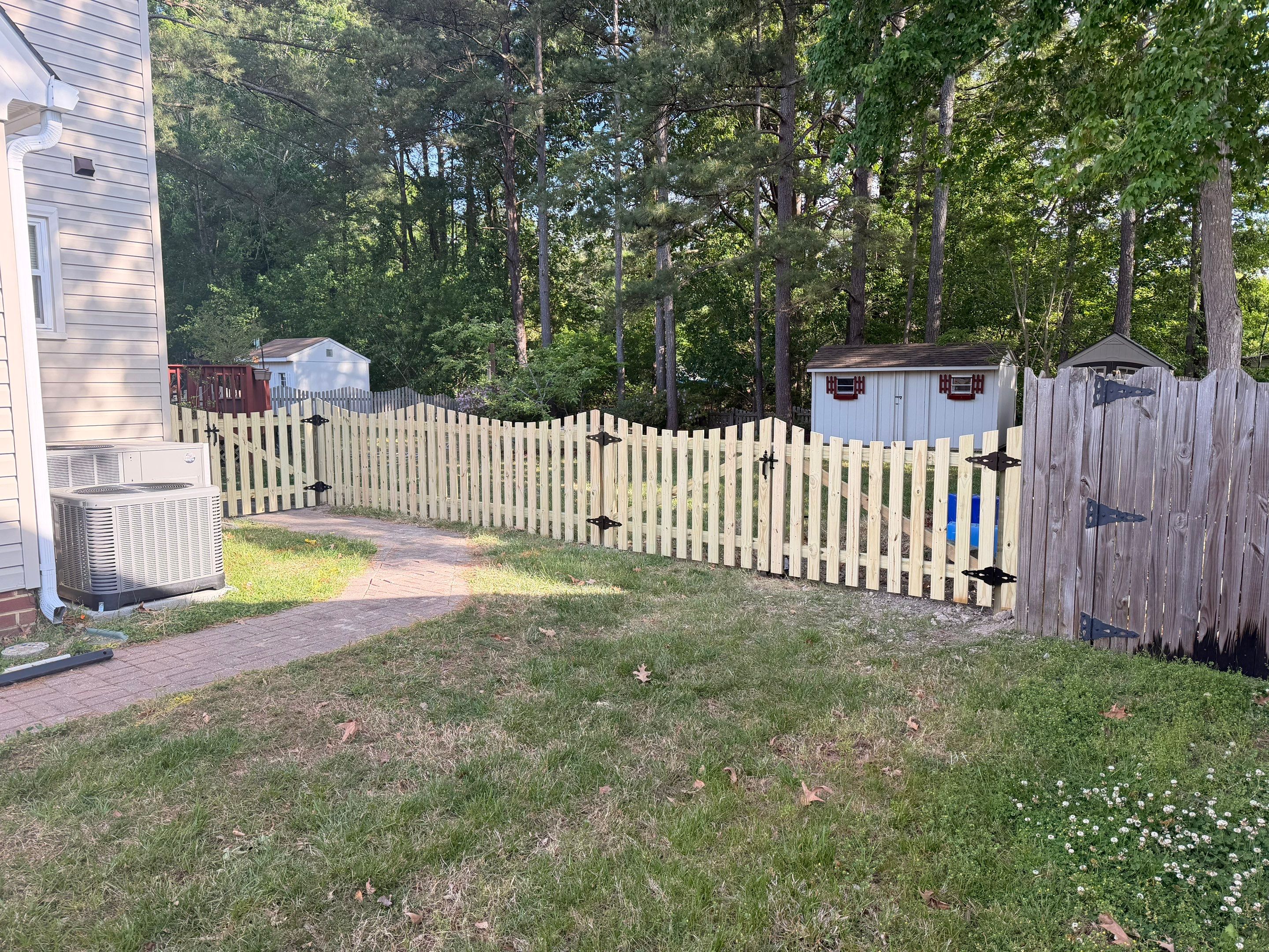 Instant Charm, One Picket at a Time by Tidewater Fence