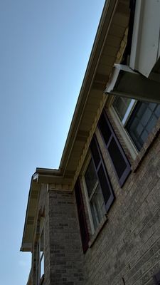 Turtle Shell gutter protection installation in Naperville, IL 60540, photograph 13