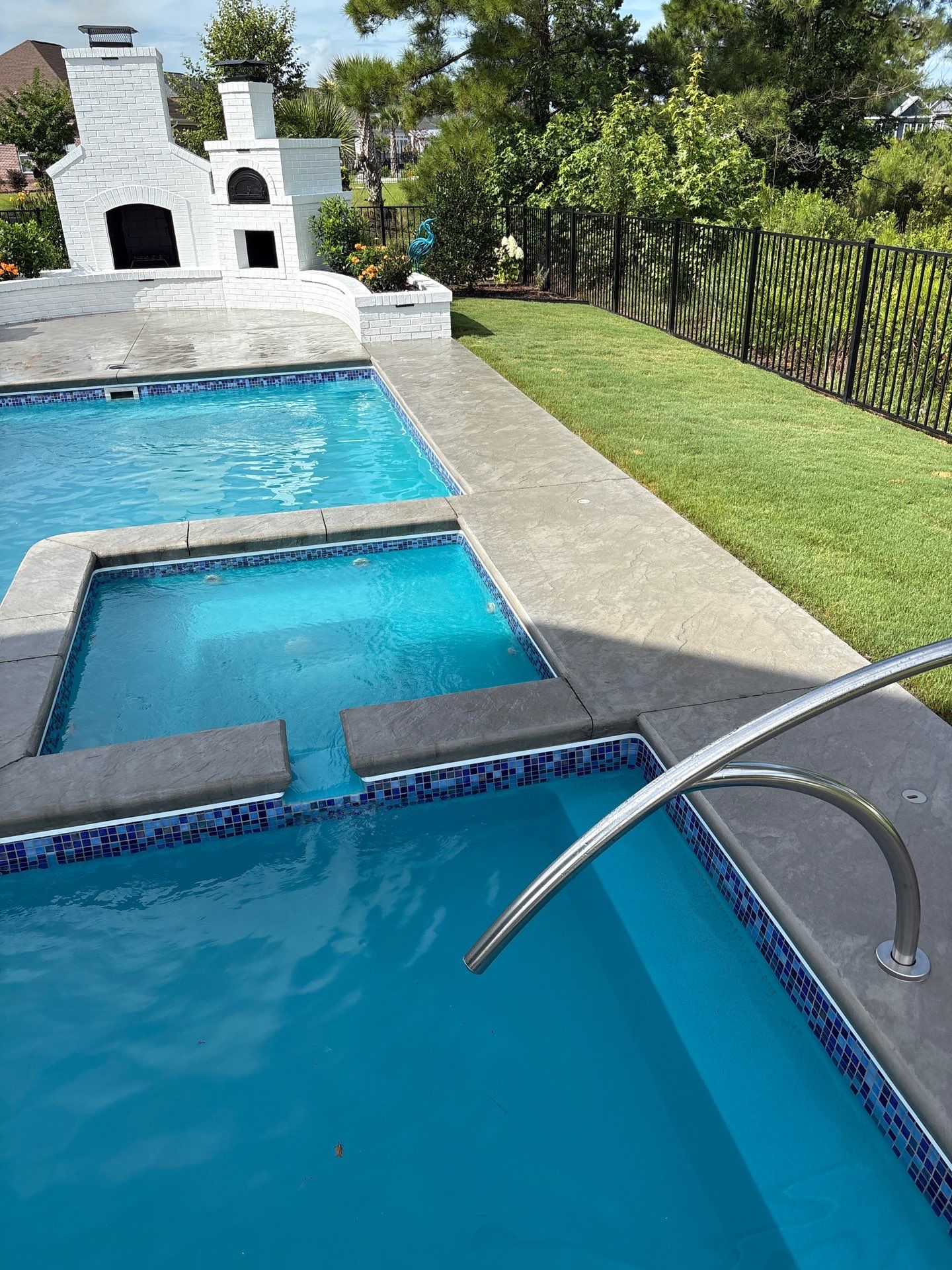 Pool Pavers using Concrete Sealant by DuraSeal