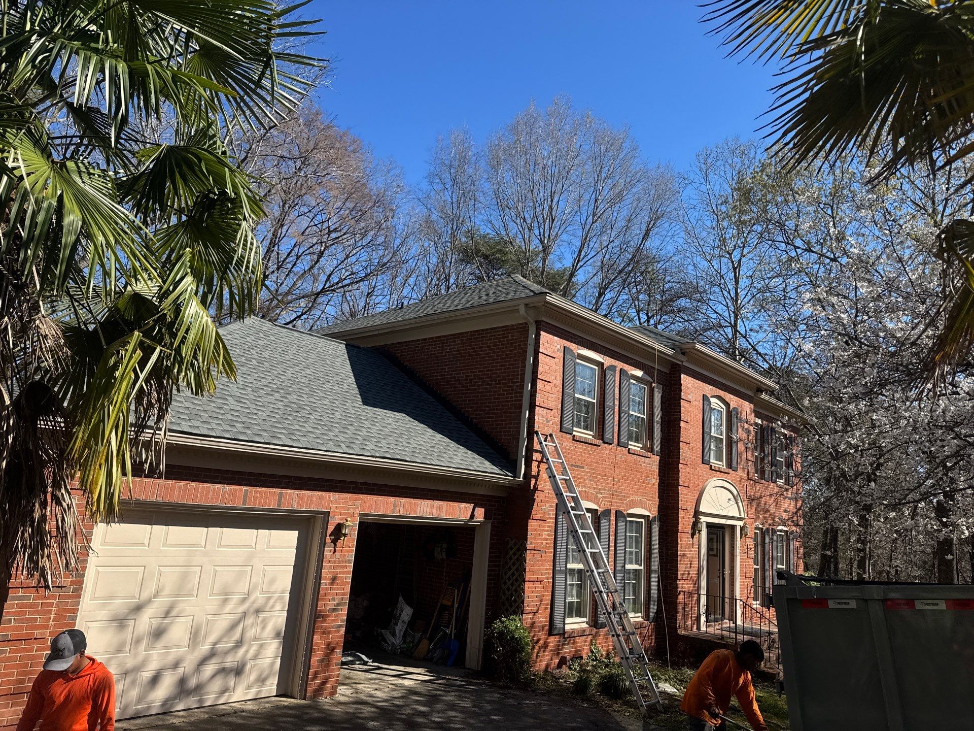 GAF HDZ Architectural Shingle in Slate Color by H&S Roofing and Gutter