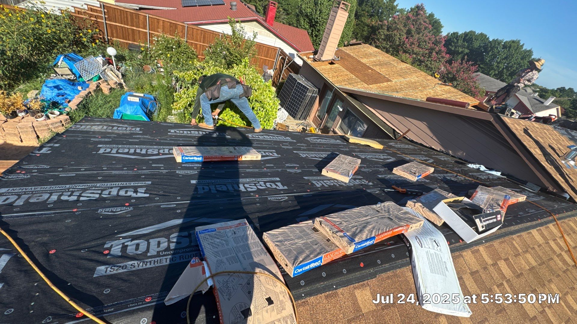 Project in Garland by Rhino Roofing and General Contracting, LLC