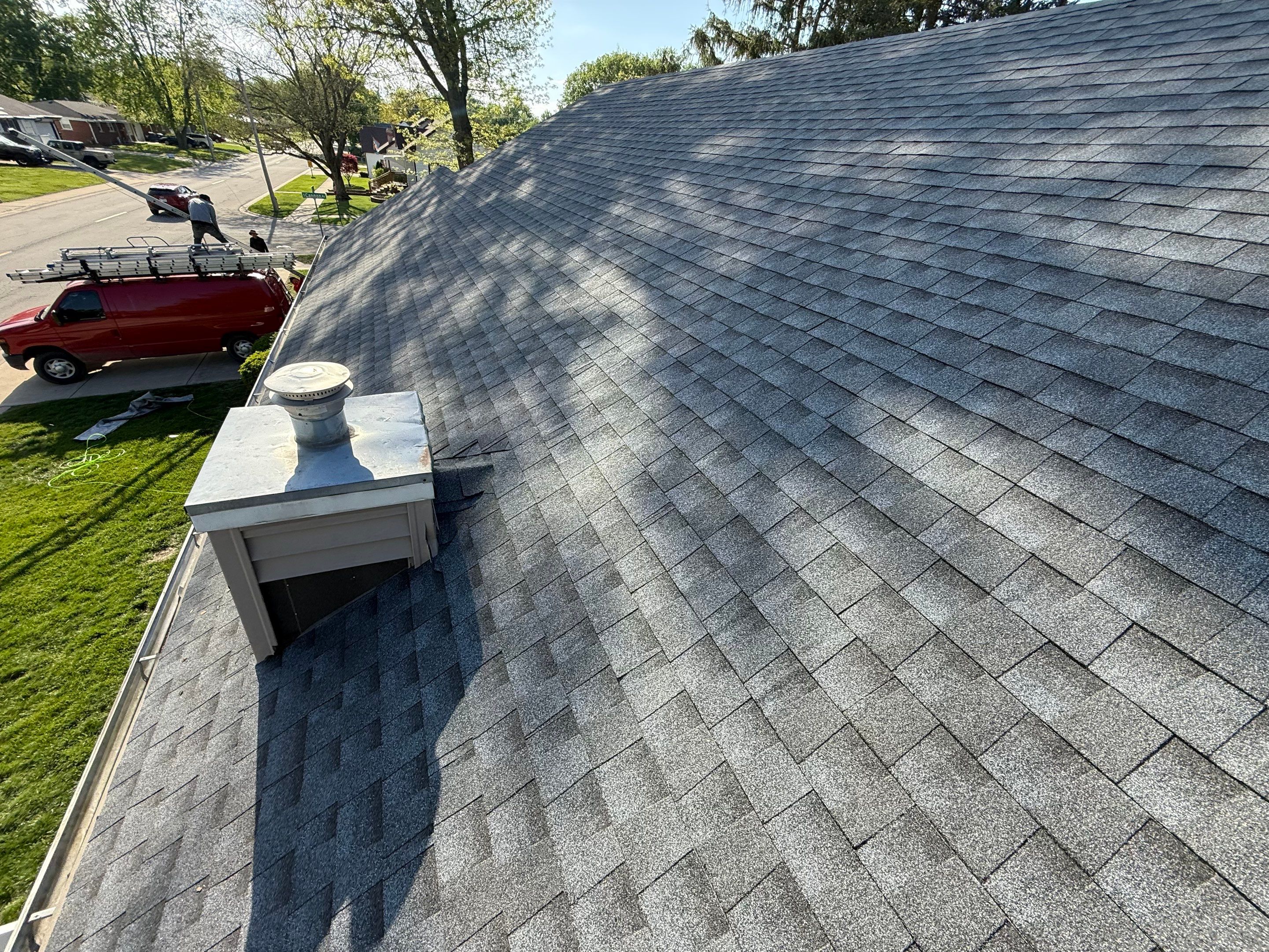 Roof replacement by Optimal Home Improvement 
