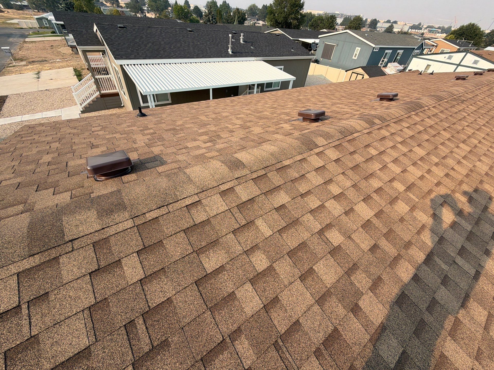 Residential Roof Replacement with Architectural Shingles in Boise by Olive Roofing