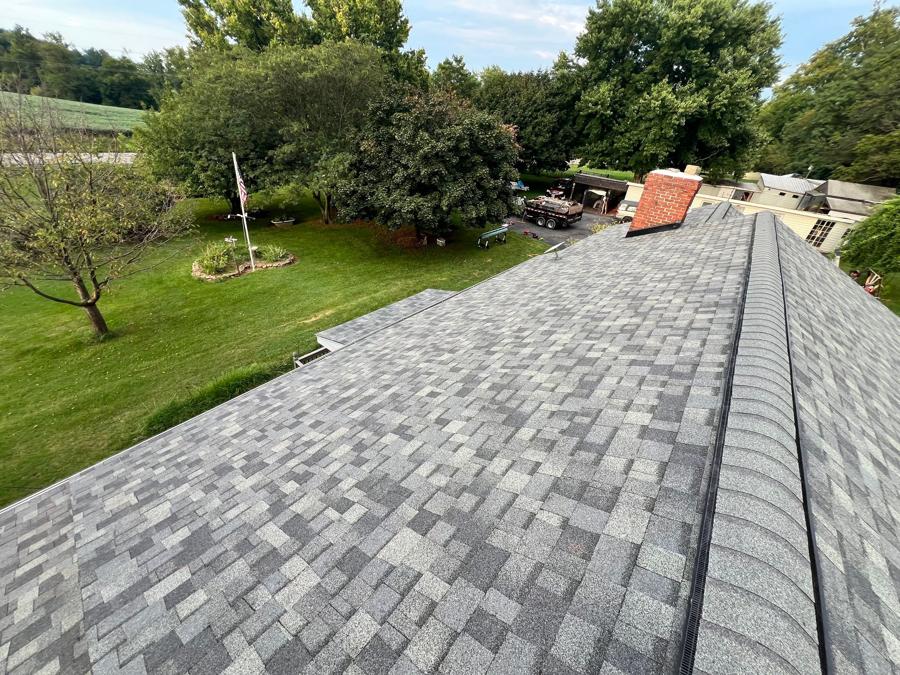 Full Roof Replacement with Owens Corning Duration Shingles in Tuscarora by Frederick Roof Repair