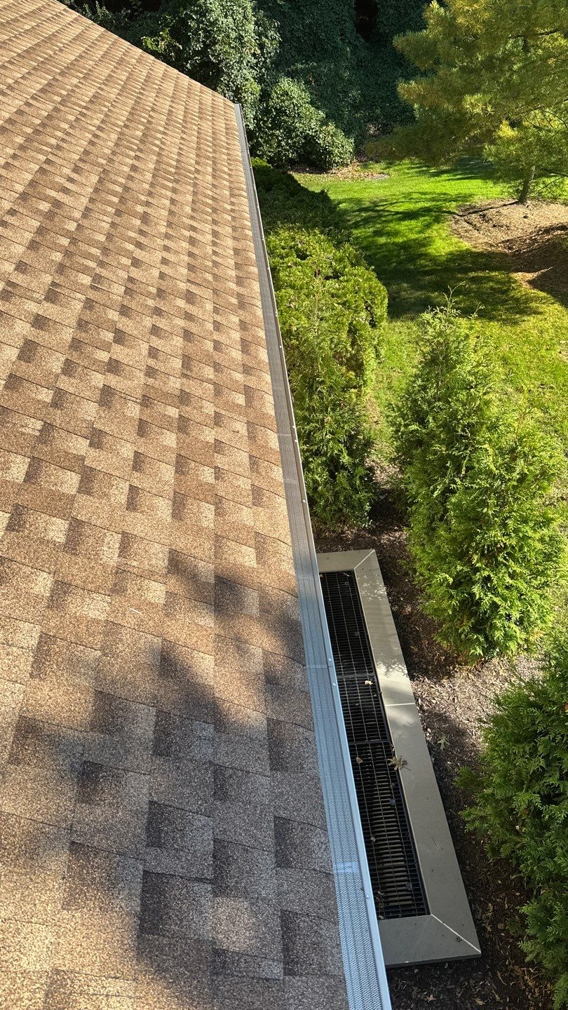 Roslyn Gutter Cleaning and Microguard Gutter Shield Installation by Above All Gutters 