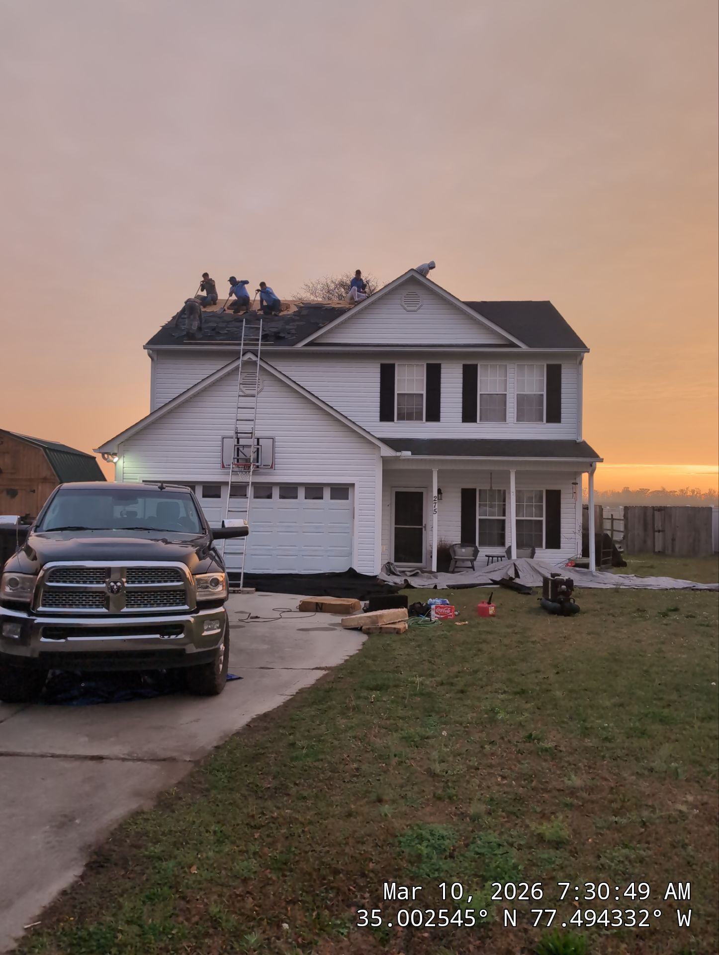 Roof Replacement in Ogden, NC by RGR Construction and Roofing, LLC