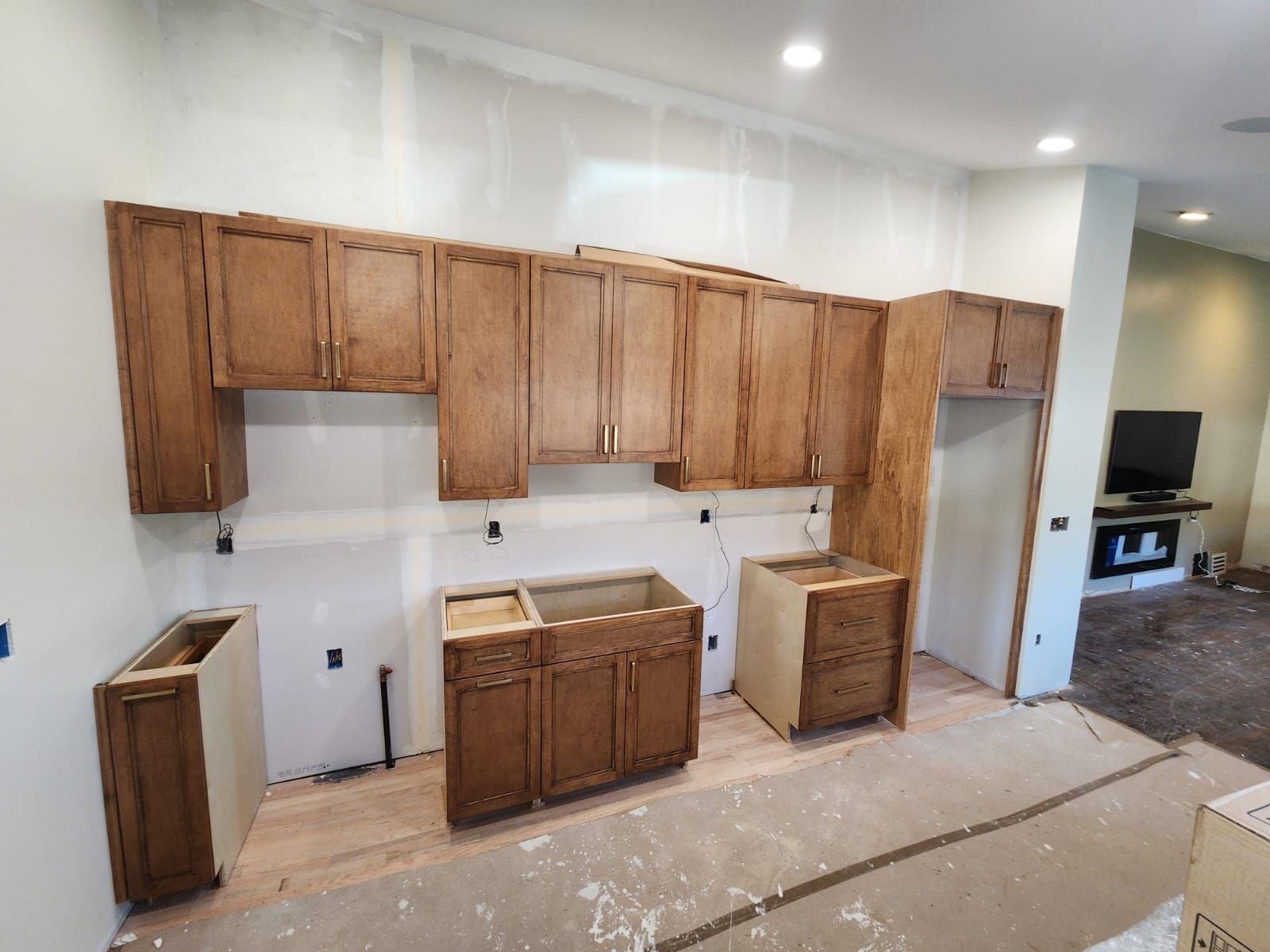 Kitchen Remodel using Massachusetts Design Cabinetry by Custom Design Carpentry Inc