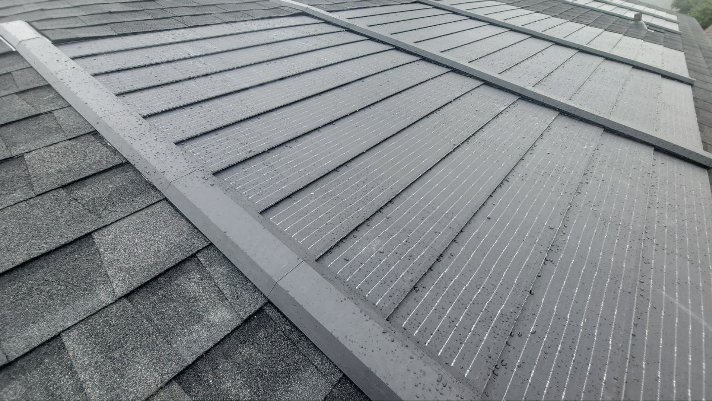 Roof and Solar Installation using GAF Timberline Solar HDZ by ExteriorPros