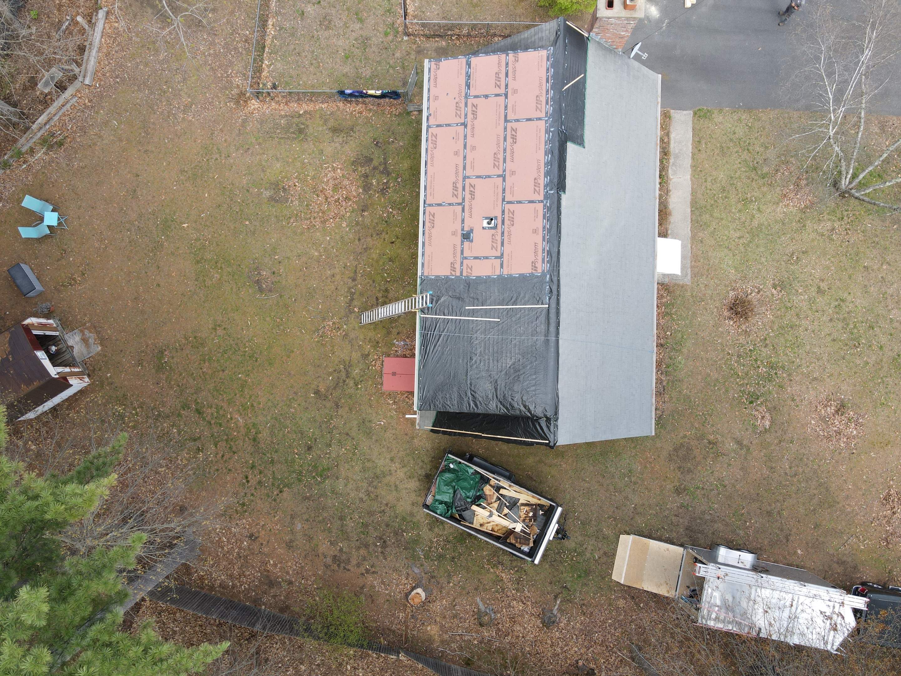 Tree Damage/Roof Repair by Chagnon Building & Remodeling LLC