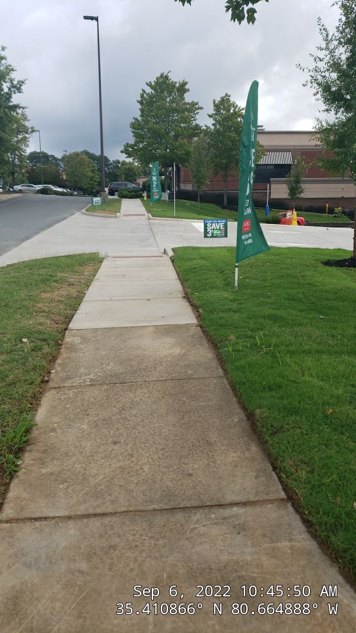 Harris Teeter Fuel Station Project Concord NC - (Commercial) by Carolina-Metro Landscape, Inc