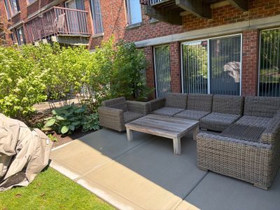 Patio Furniture and Concrete Patio Cleaning