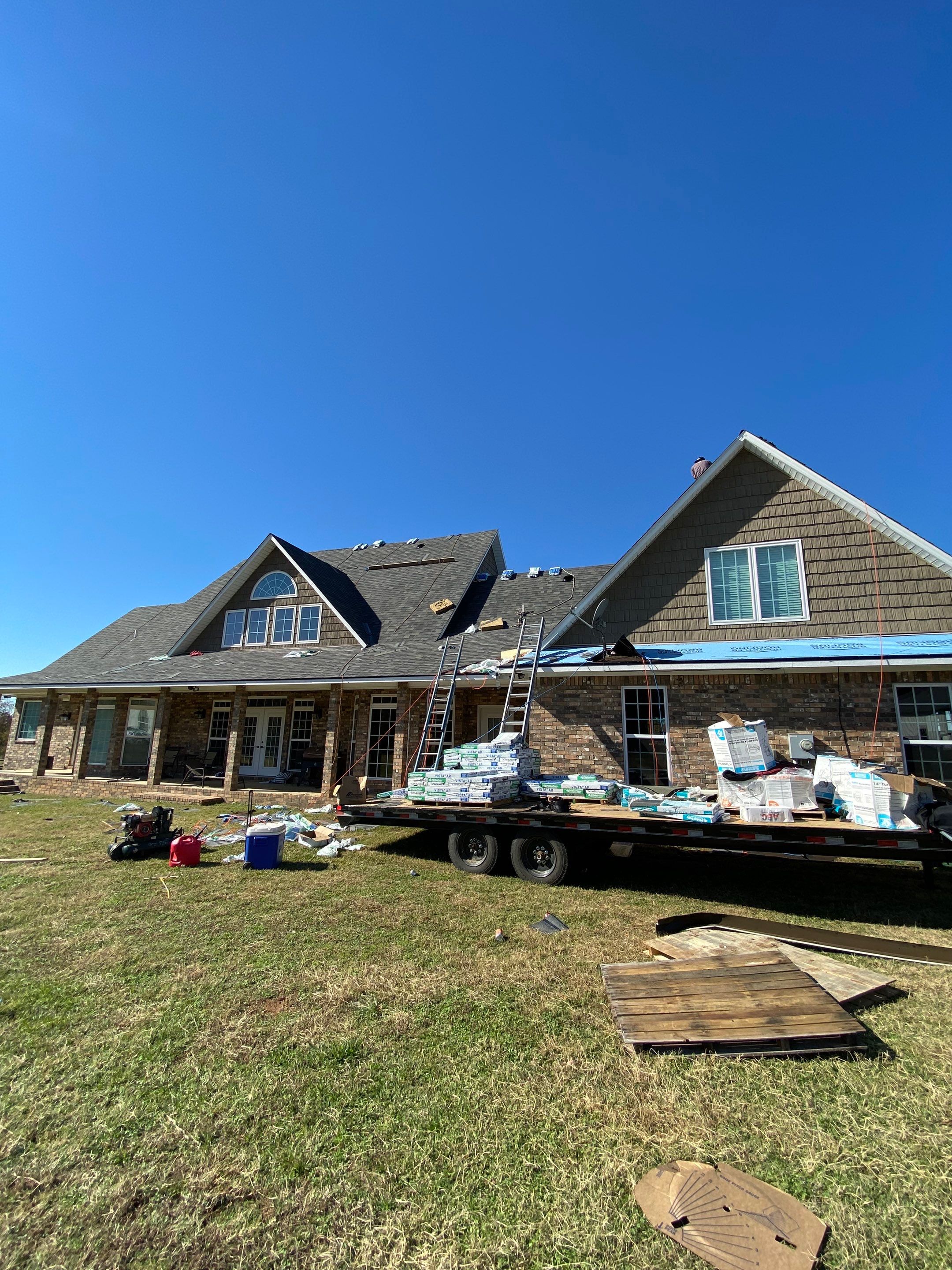 Residential Roofing Repair using Malarkey Vista: Storm Gray by Hostetler Roofing