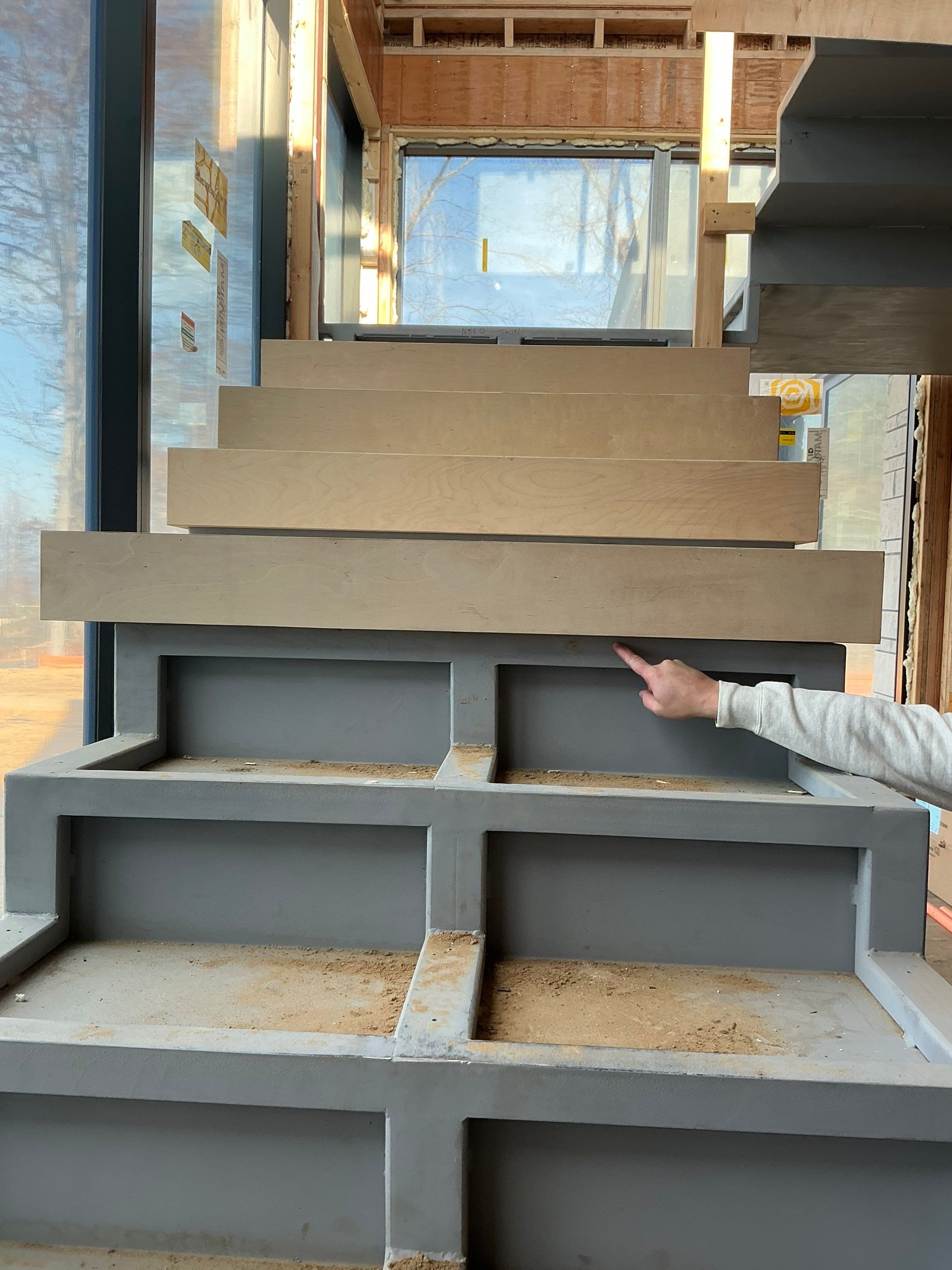 JAW DROPPING Custom Staircase + Matching Hardwoods by RTBaldwin Hardwood Floors