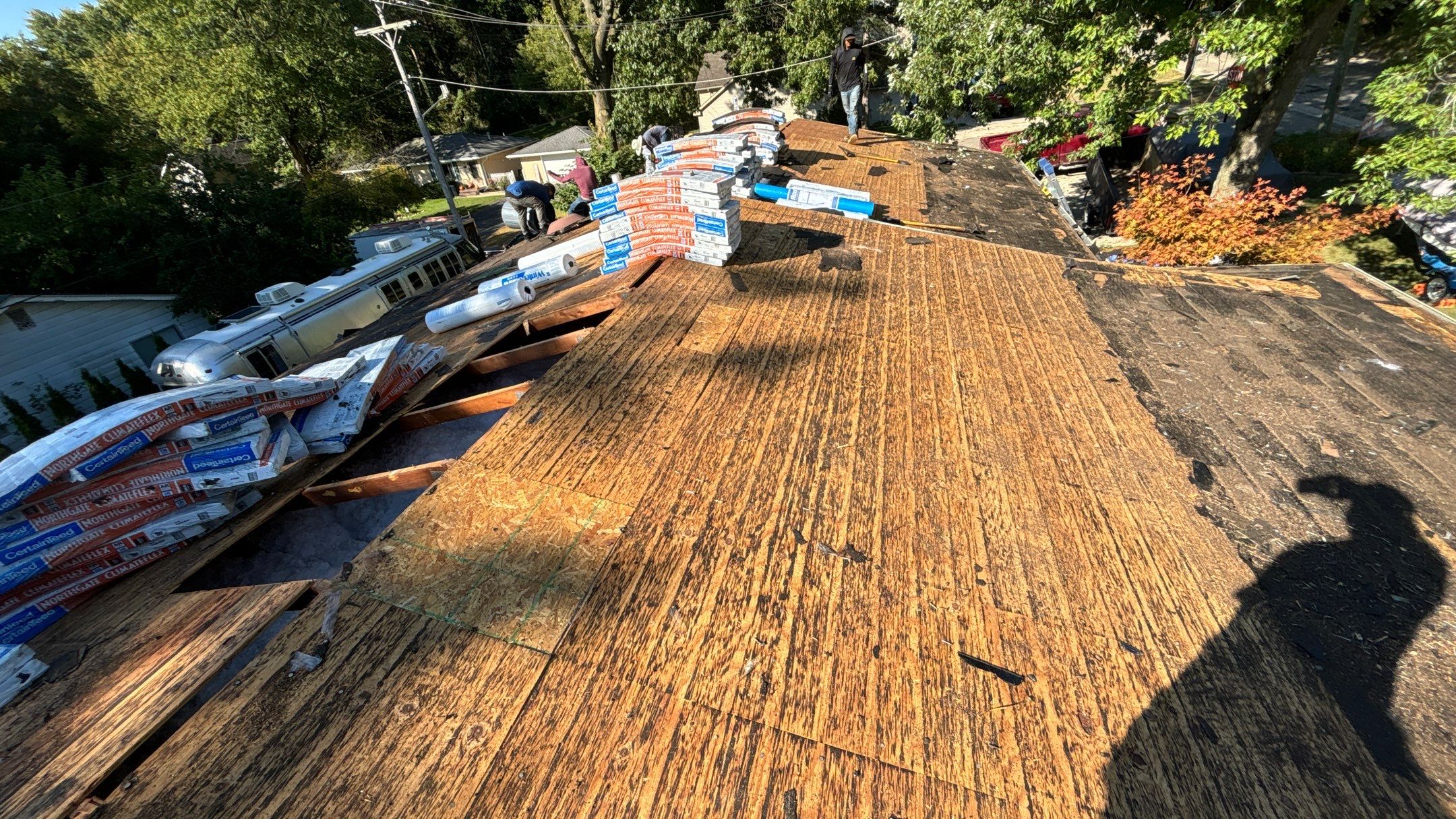 Roof Replacement using CertainTeed Landmark by 180 Contractors