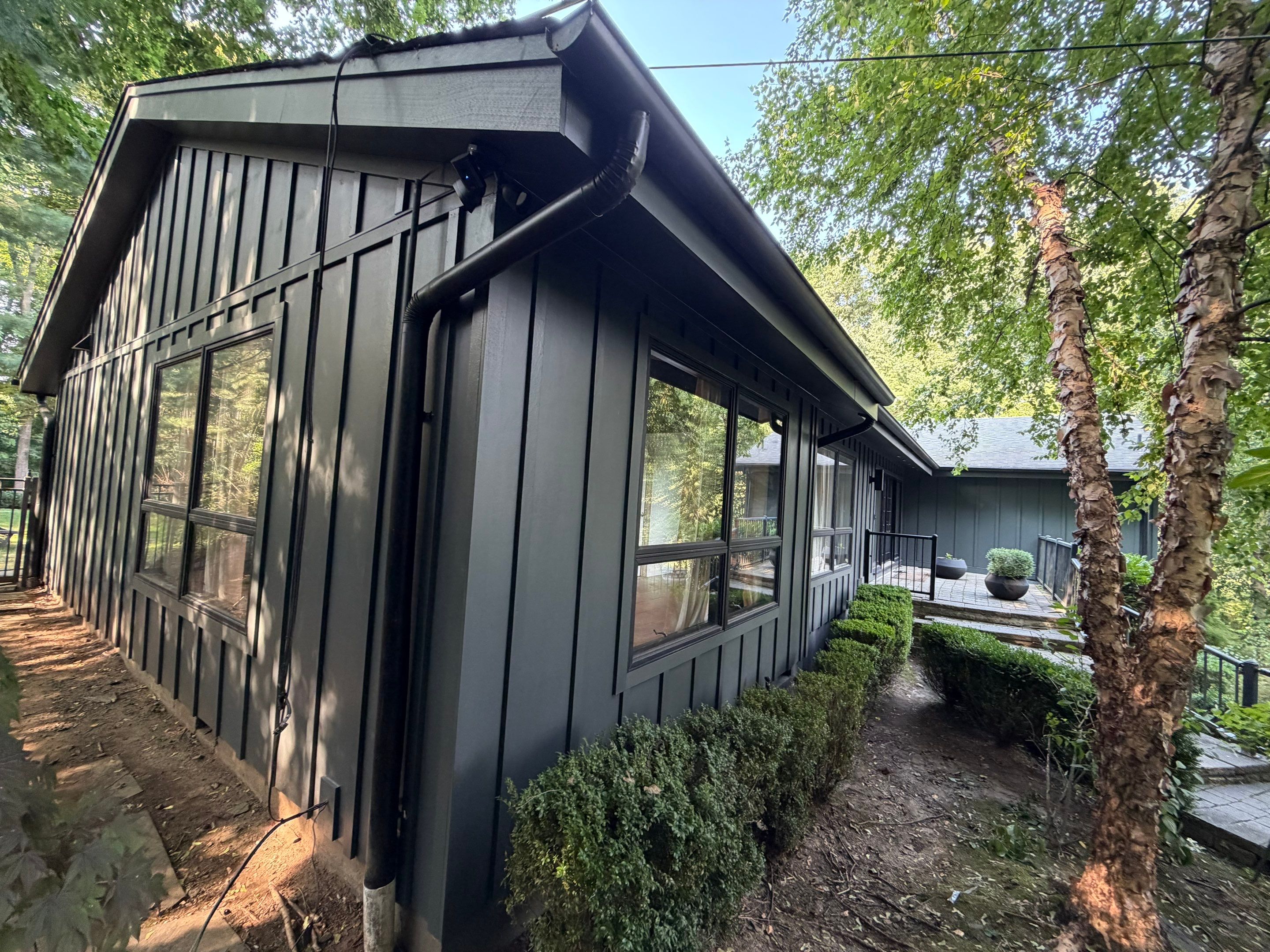 James Hardie Board & Batten in Harrison, NY by Ideal Siding - Westchester