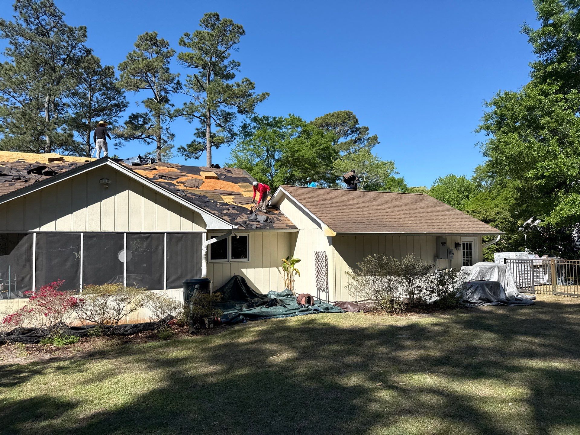 Project in Wilmington by Breeze Roofing Inc