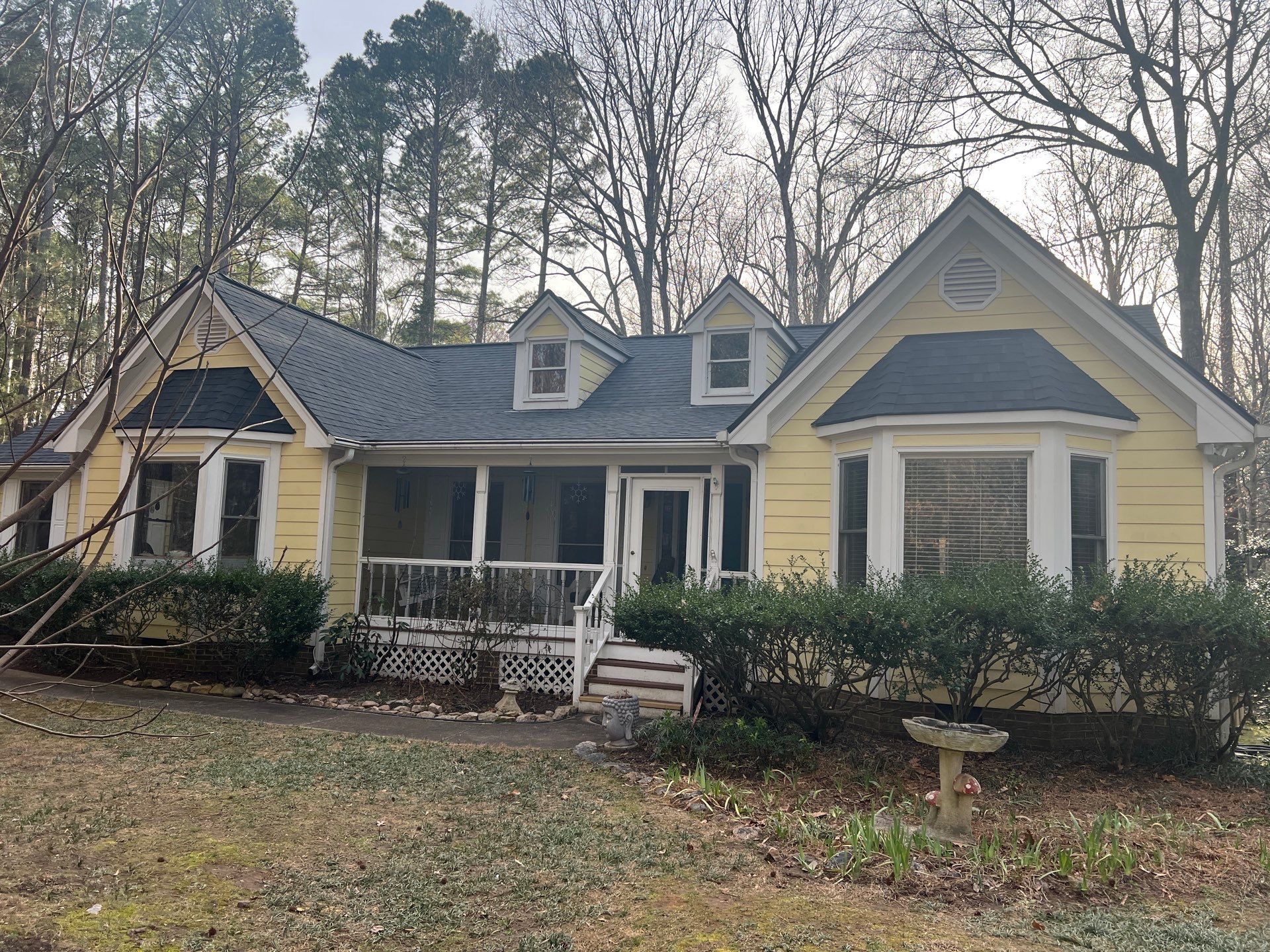 Residential Roof and Skylight Replacement in Wake Forest, North Carolina by Five Oaks Roofing Plus