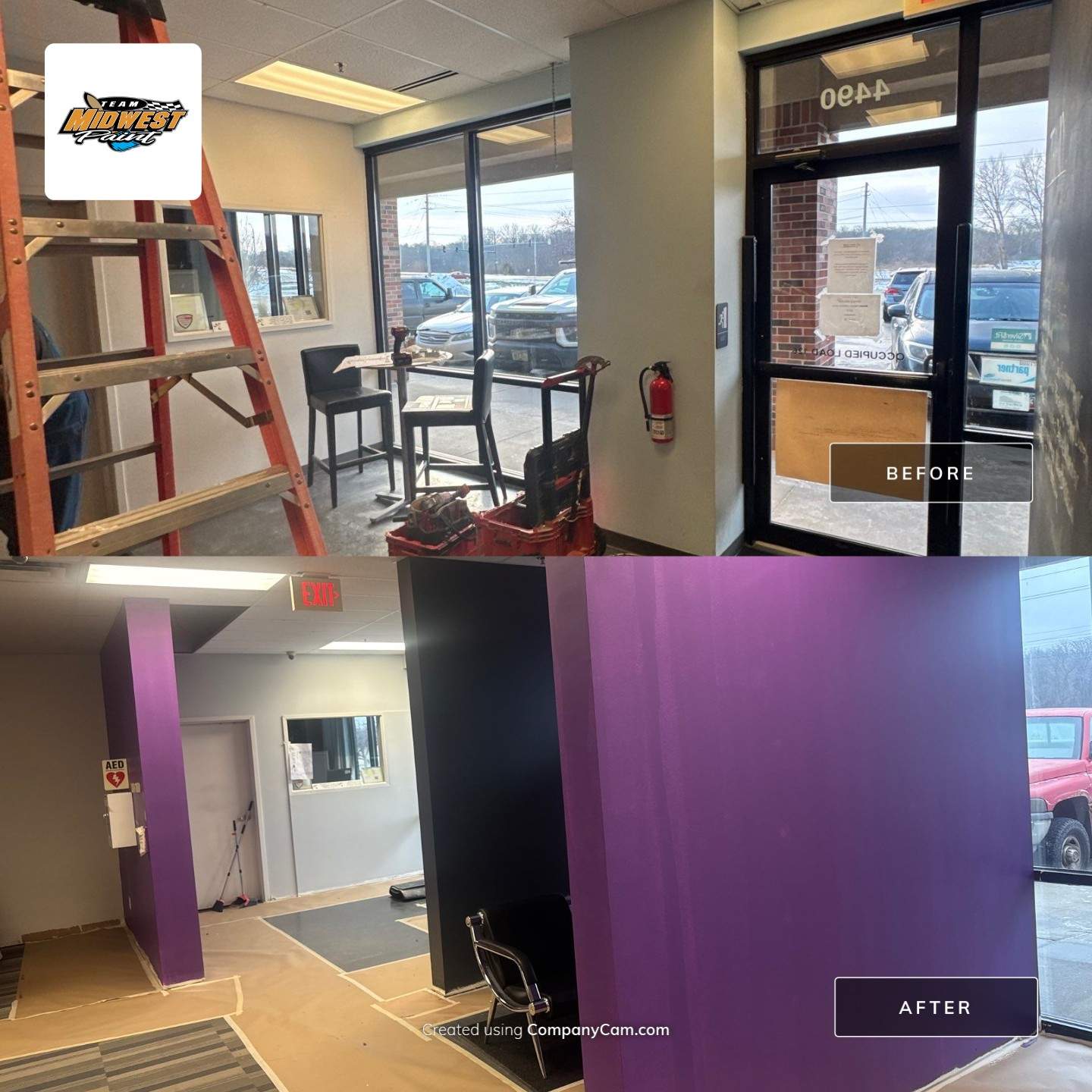 Project in Pleasant Hill by Midwest Paint LLC