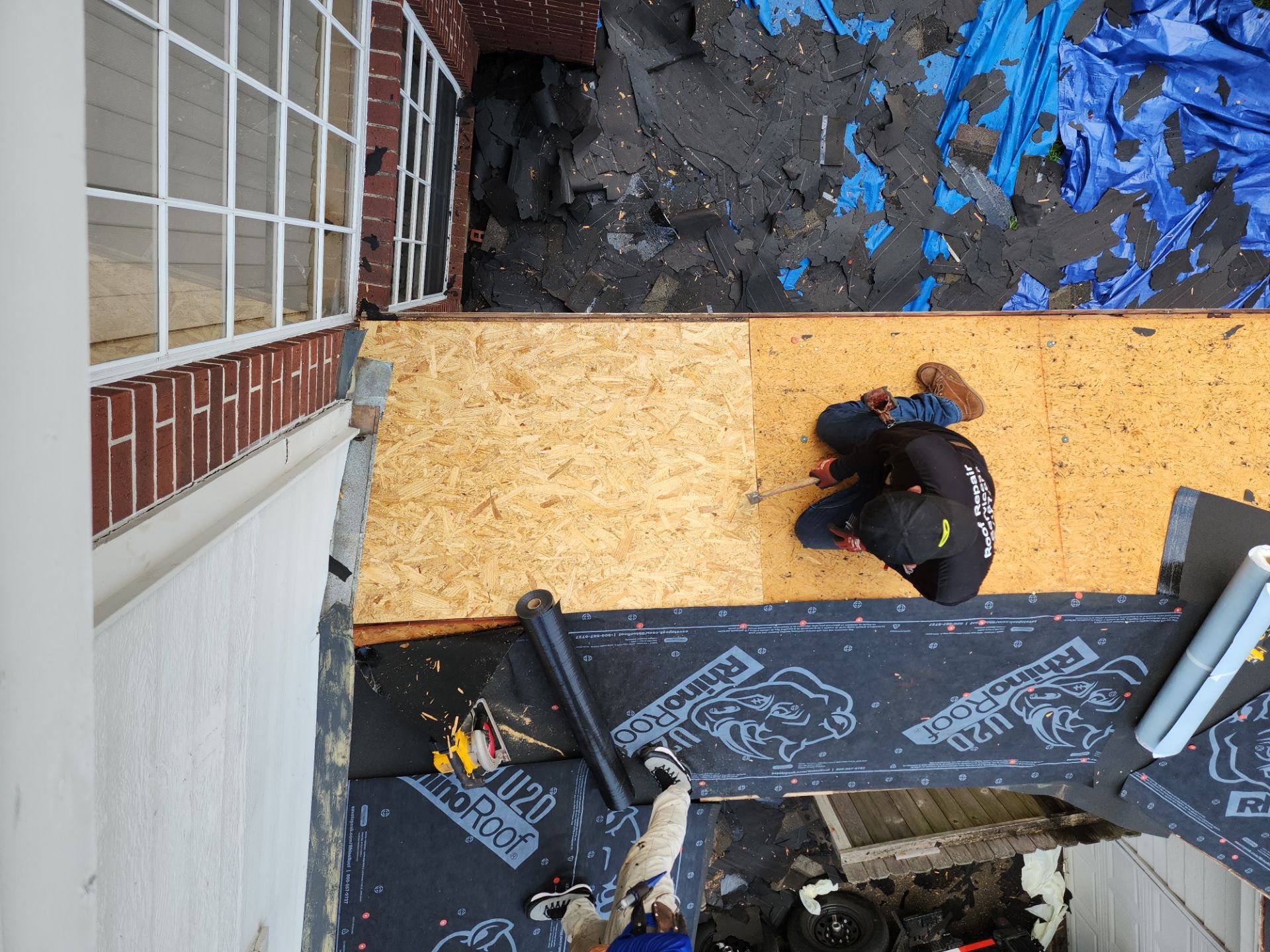 Residential Roofing Repair using Owen's Corning Duration (Lifetime) Shingles by Roof Repair Company
