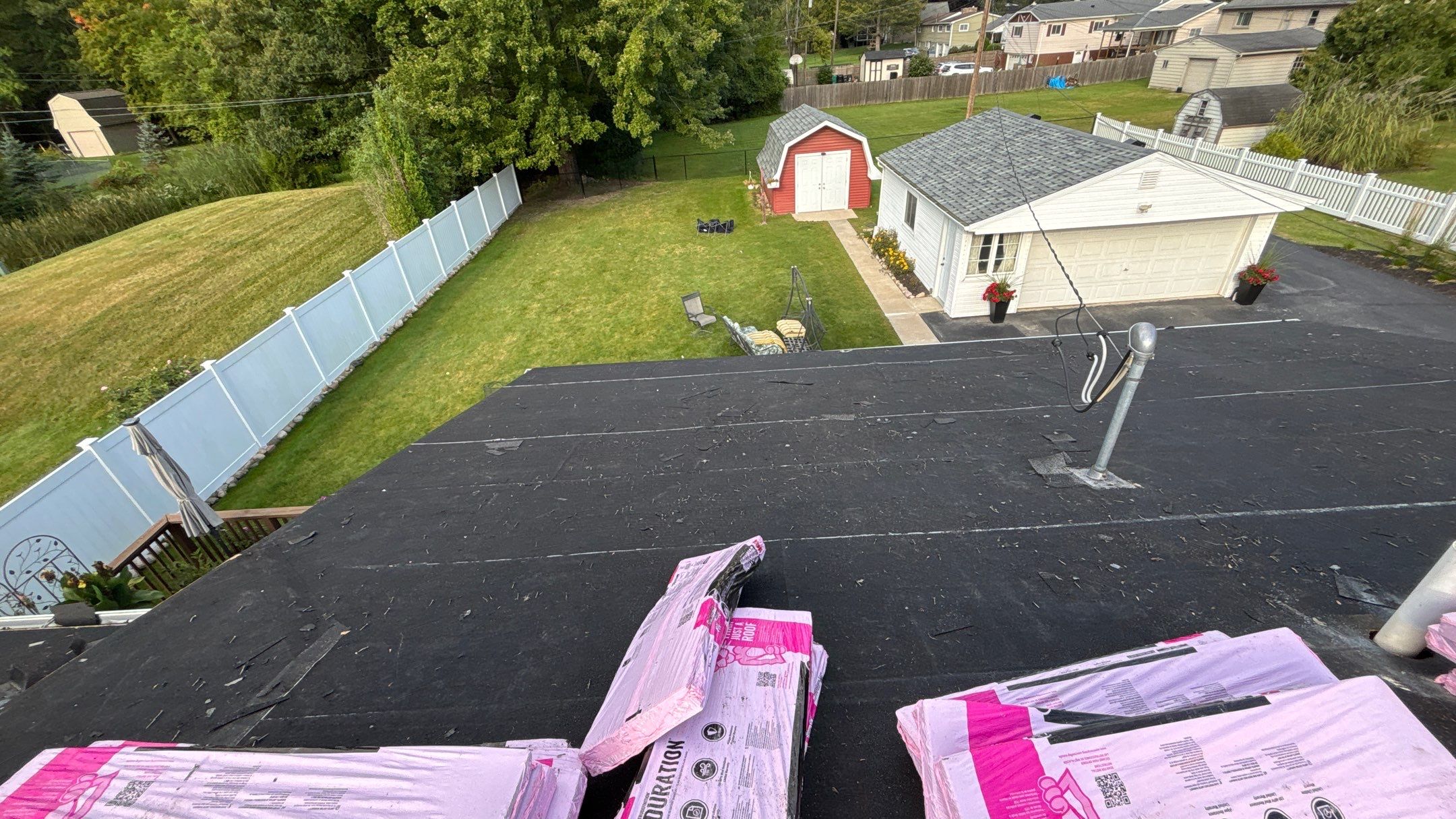 Roof Replacement using Owens Corning Slatestone Gray by 180 Contractors