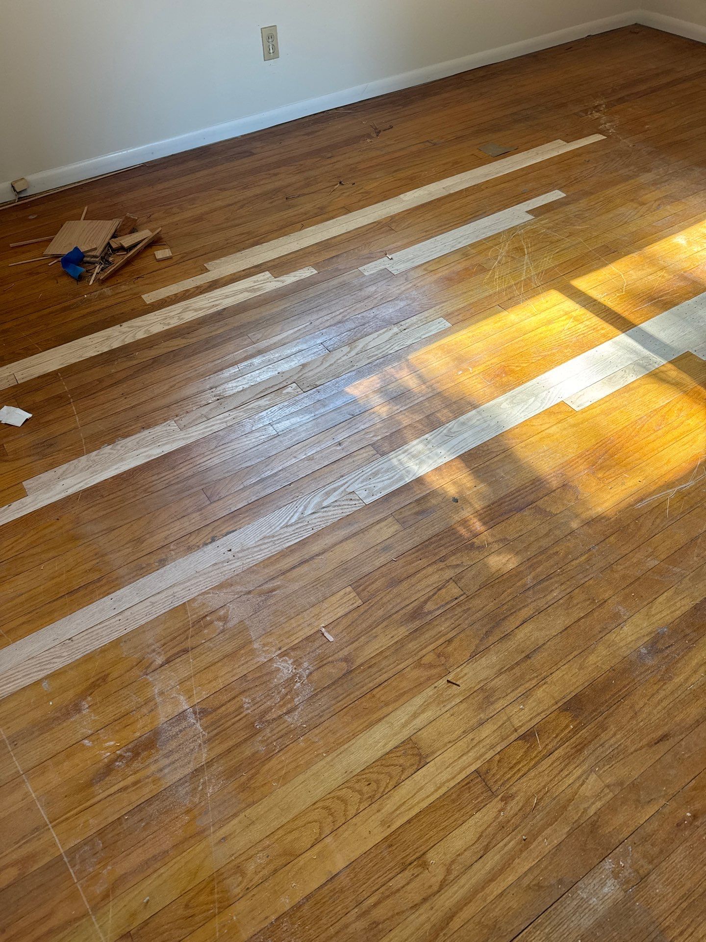 Complete transformation of Hardwood Flooring by Footprints Floors South Sacramento