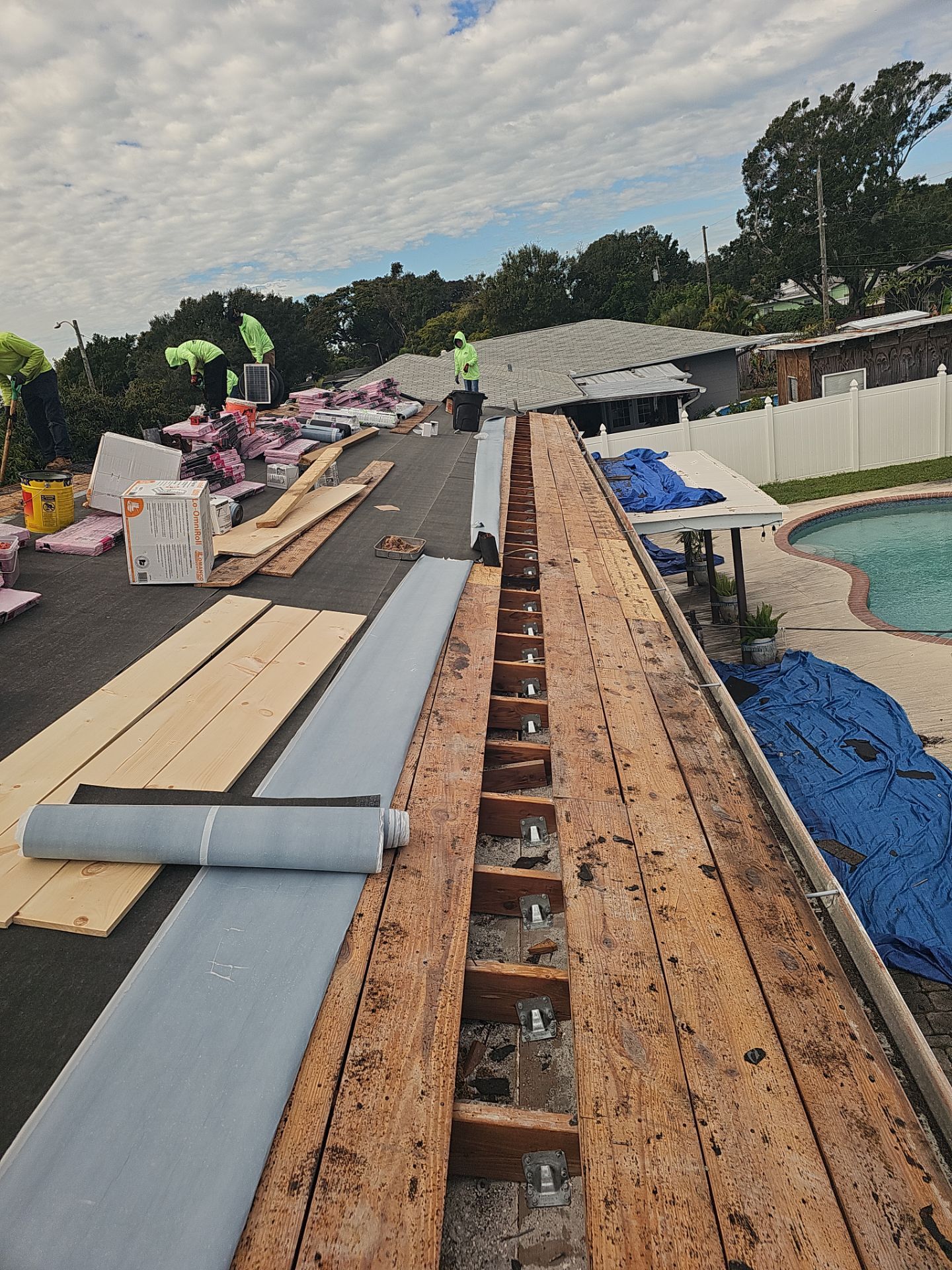 Project in St. Petersburg 33713 by Mitchell Roofing Company LLC 