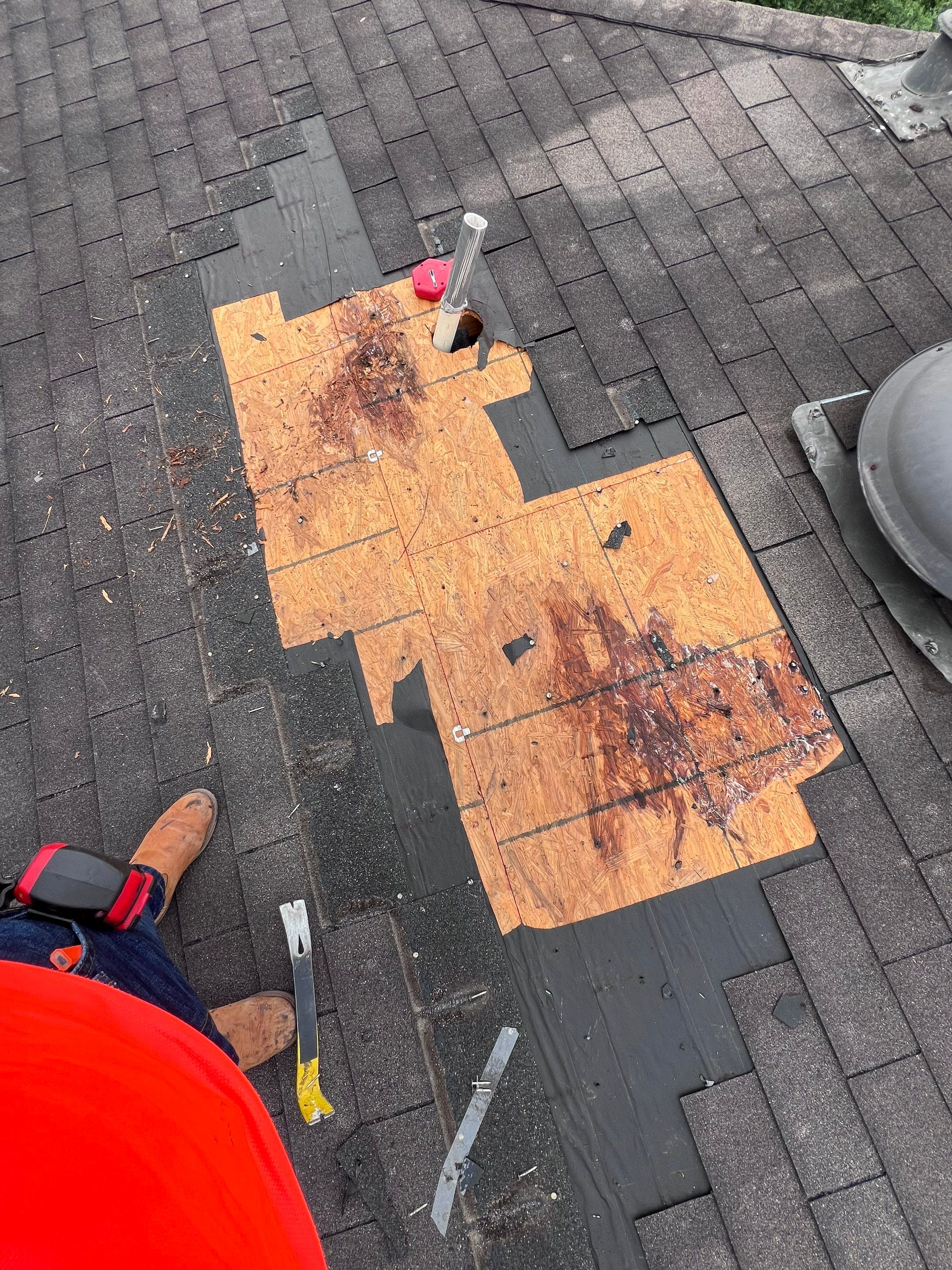 Residential Roofing Repair using Owen's Corning Duration (Lifetime) Shingles by Roof Repair Company