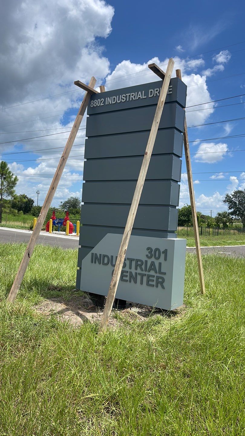 Monument Sign for ARCO Industrial Center by SignCrafters