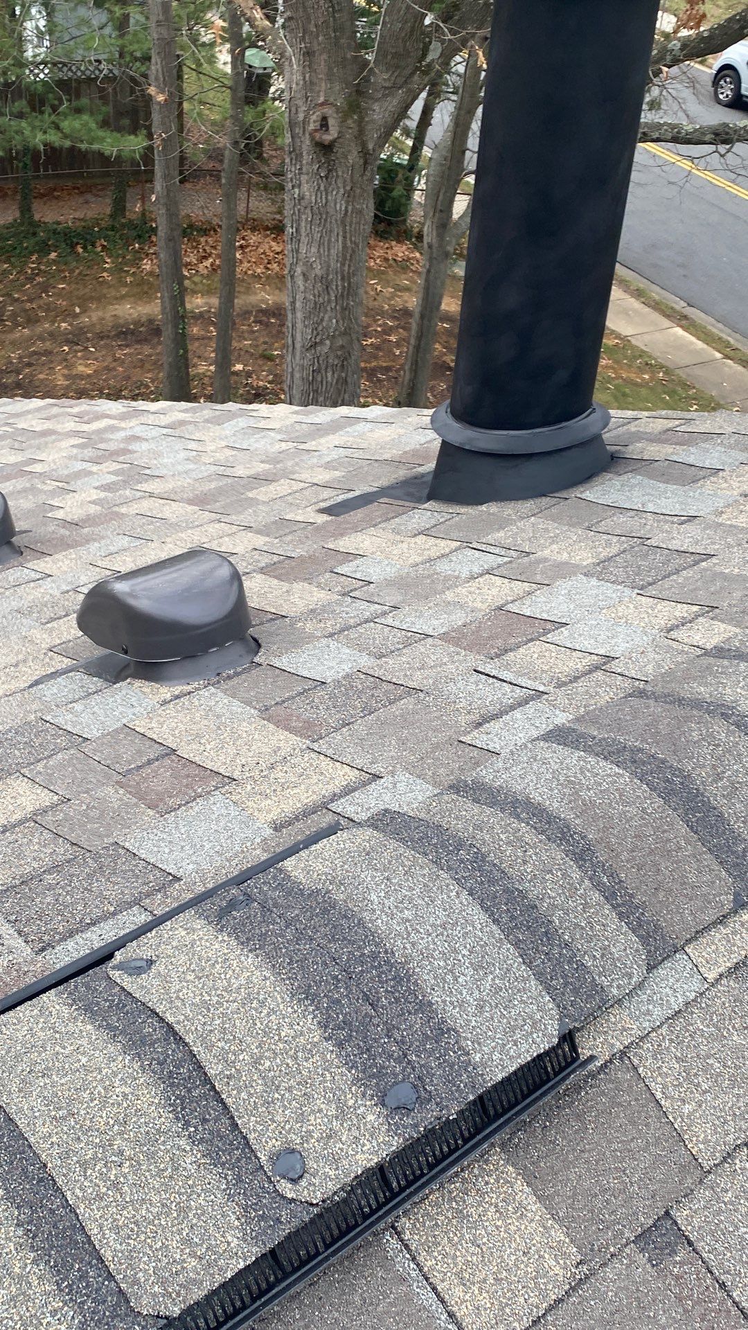 Vienna: Residential Roof Replacement with CertainTeed Landmark Pro in Max Def Weathered Wood by RM Banning, Inc.