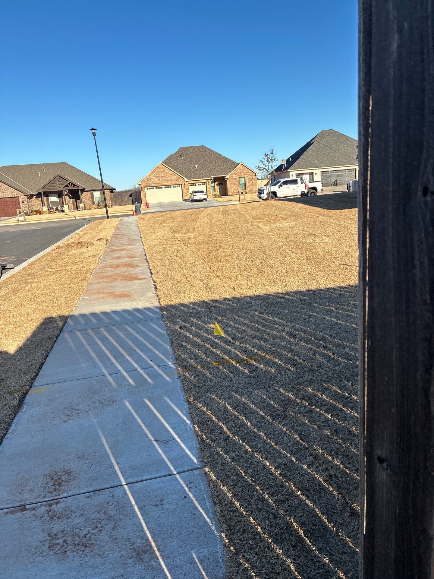 Concrete Sidewalk And Footer by Clays Services Inc