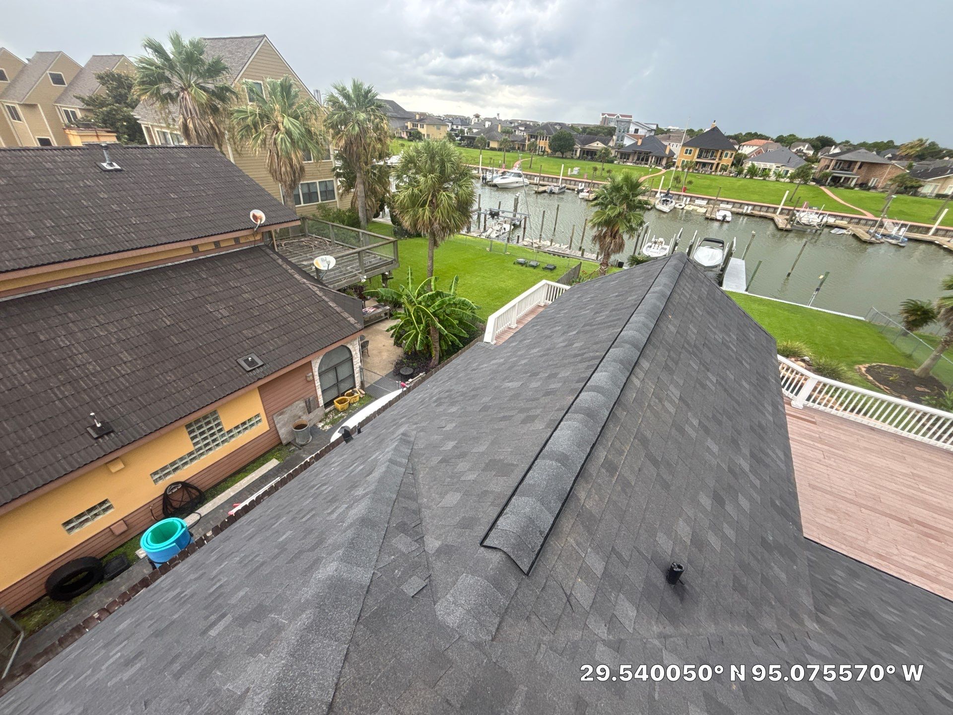 Residential Roof Replacement using Atlas Pinnacle Pristine Black Shadow by Elite Roofing LLC