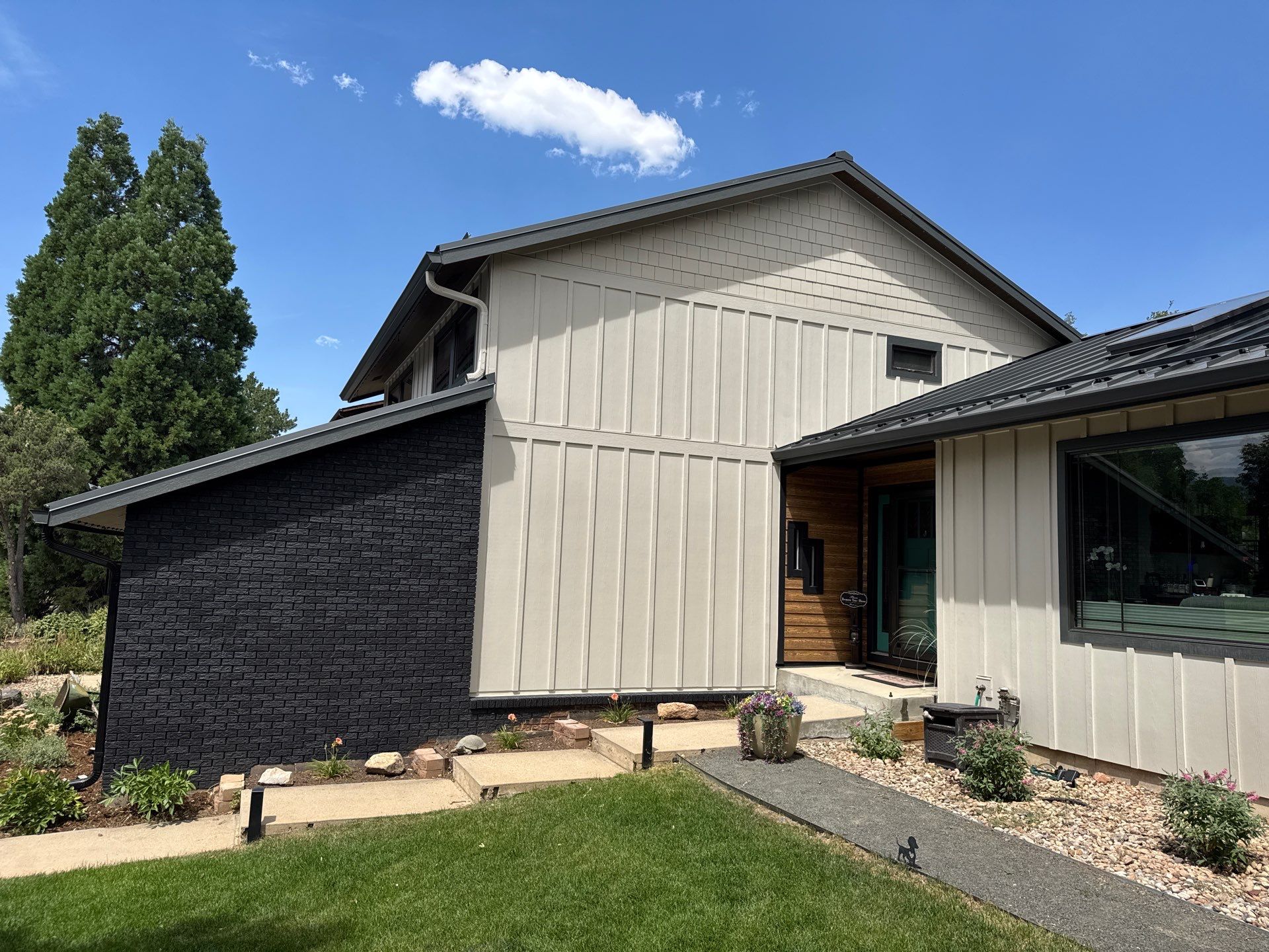 James Hardie Model Home by Ideal Siding Boulder